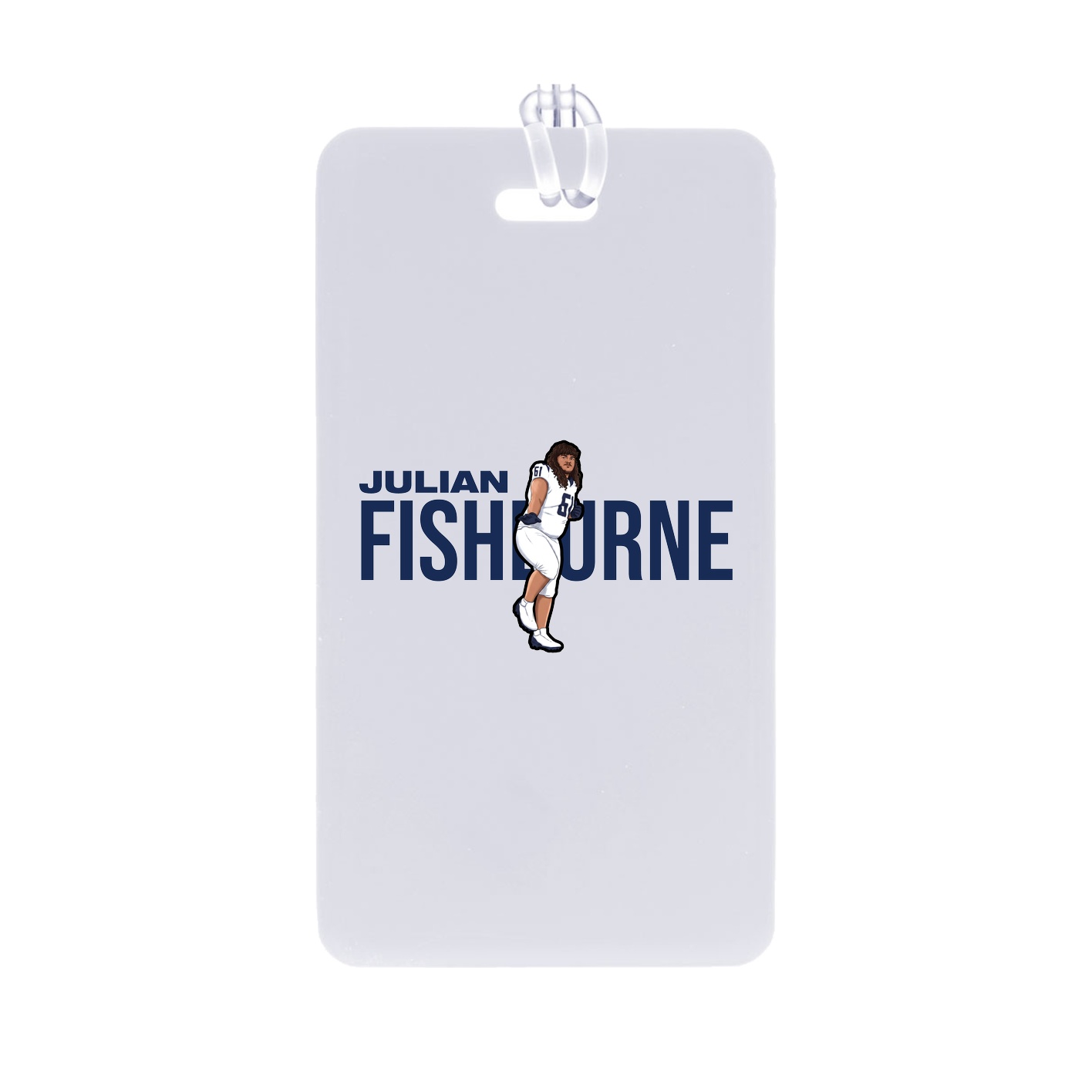 Bag Tag — Player Name in Classic