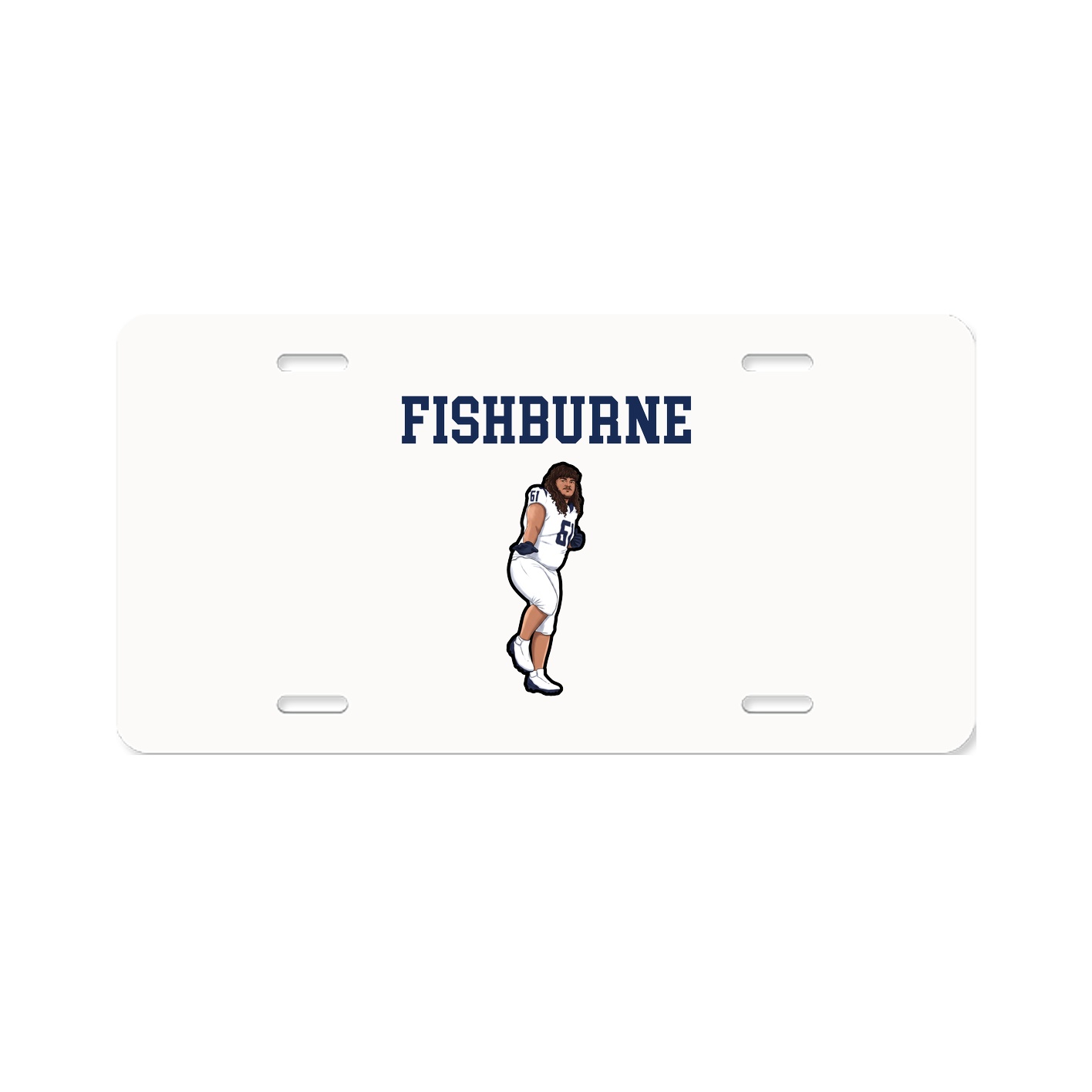 License Plate — Shirsey in Classic