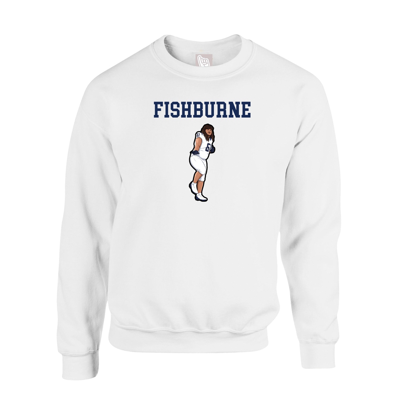 Fleece Crew — Shirsey in White