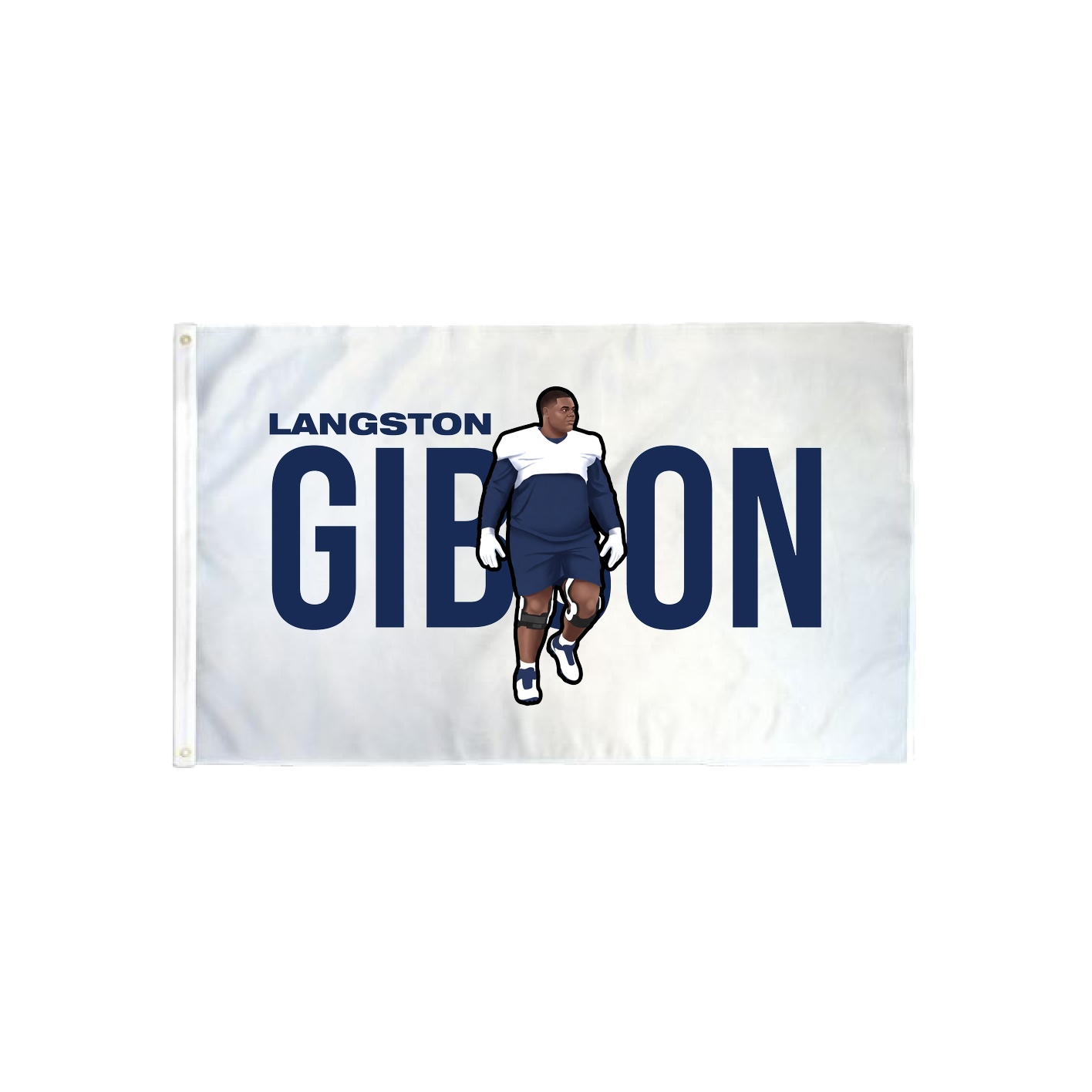 3x5 Flag — Player Name in Classic
