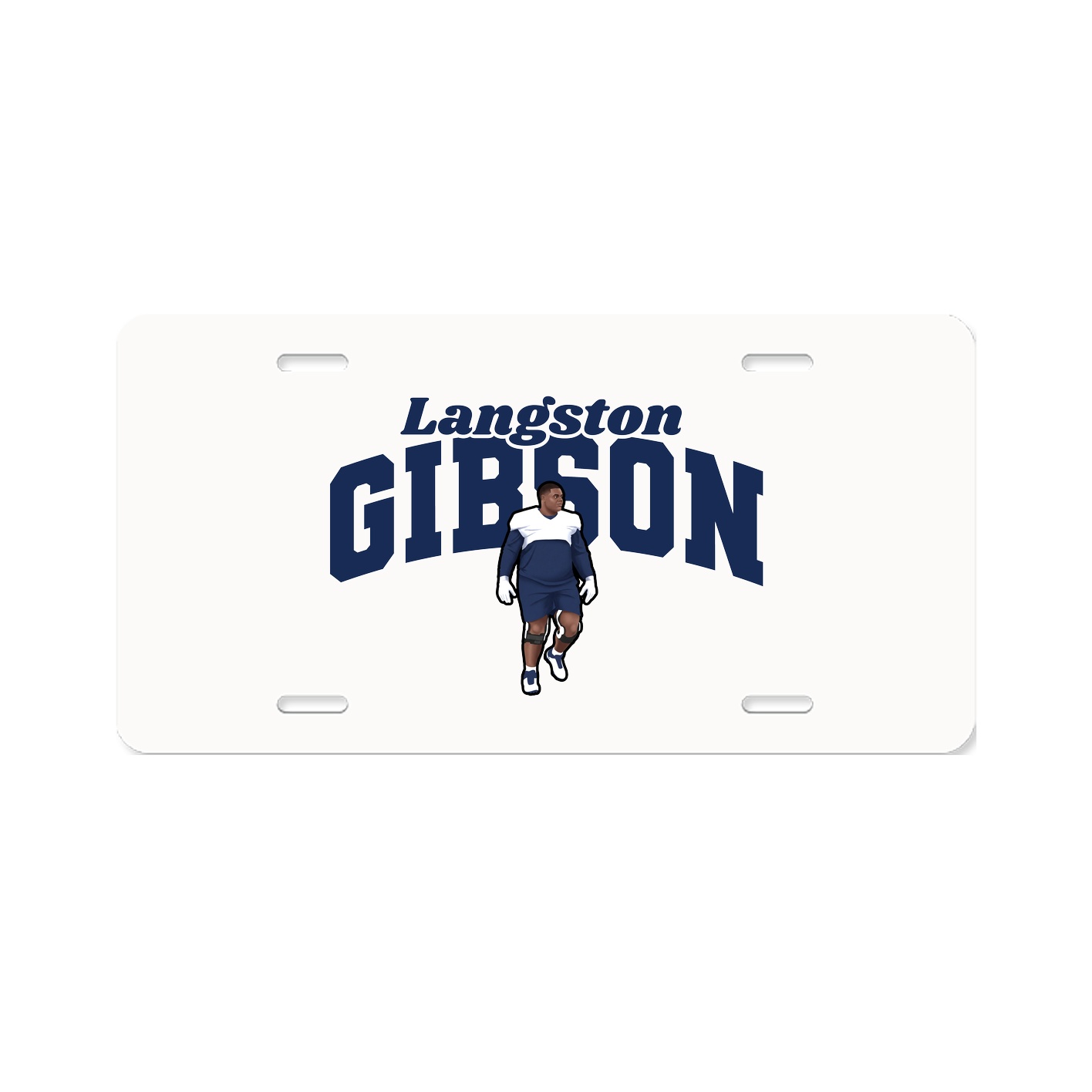 License Plate — Signature Arch in Classic