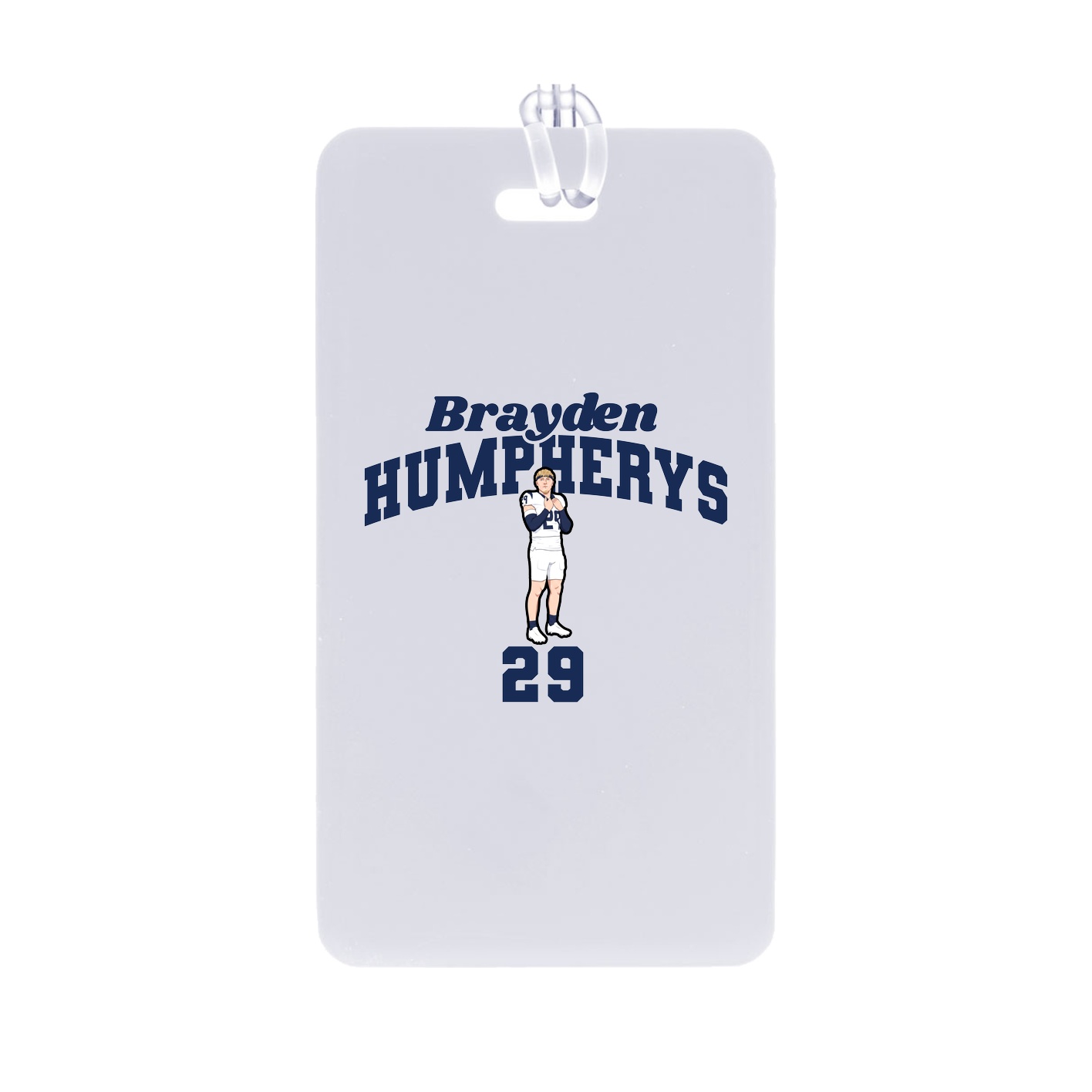 Bag Tag — Signature Arch in Classic