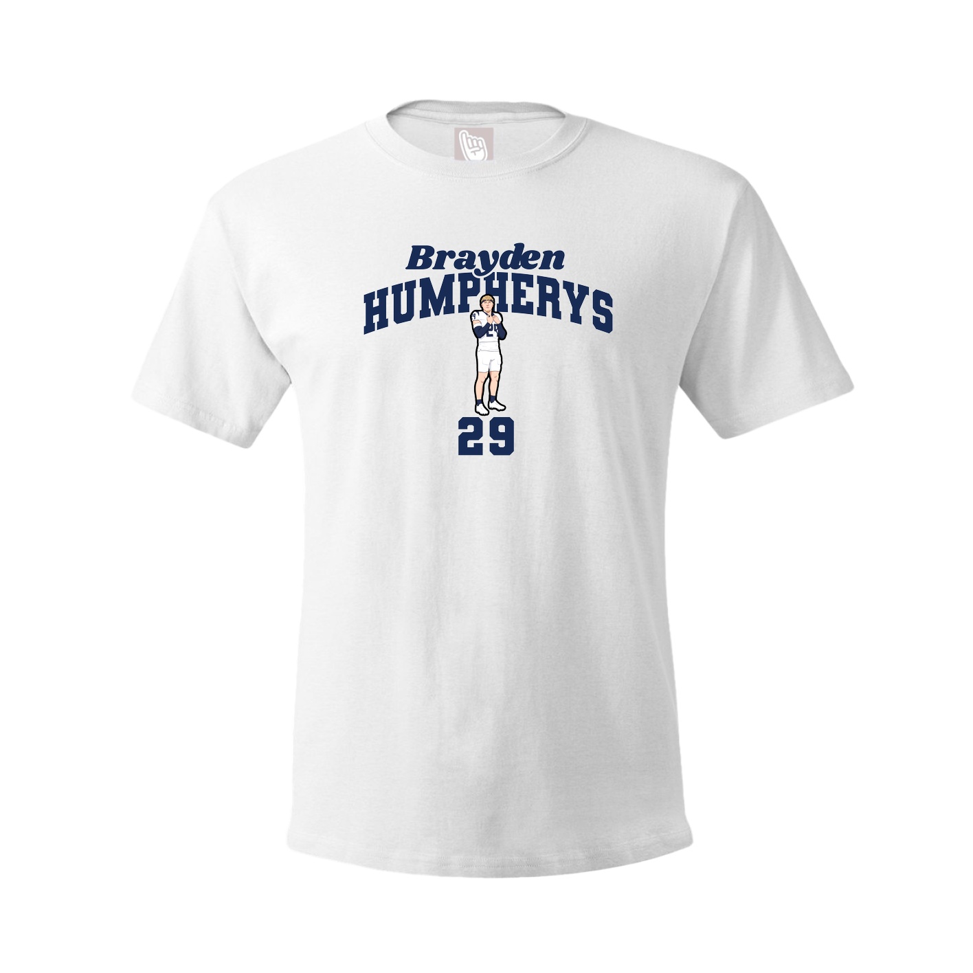 Tee — Signature Arch in White