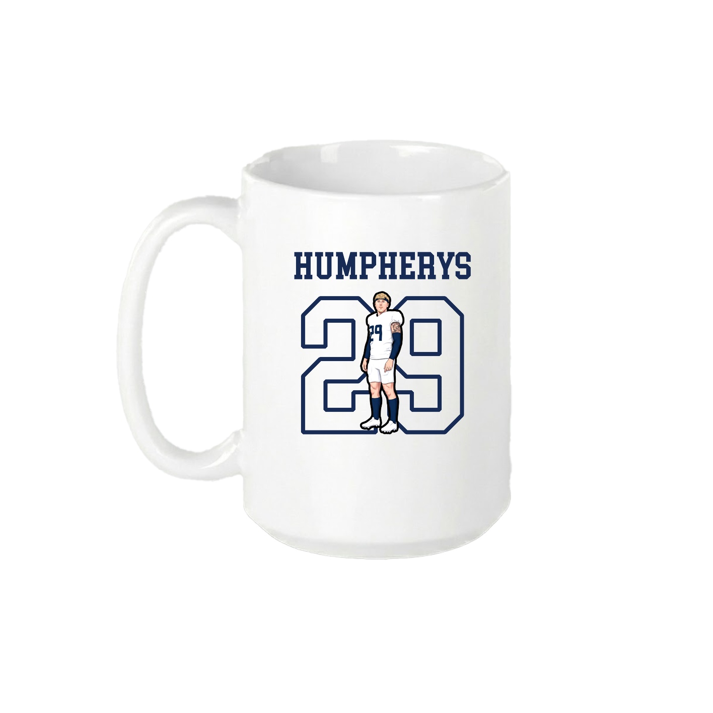 15oz Coffee Mug — Shirsey in White