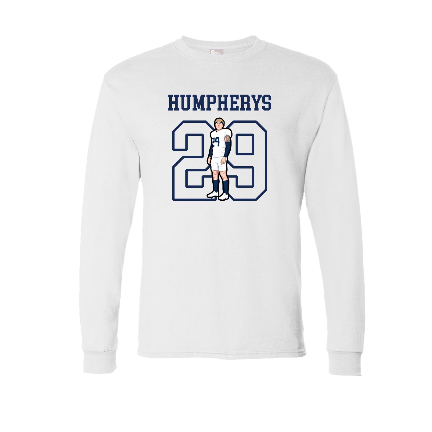 Long Sleeve Tee — Shirsey in White
