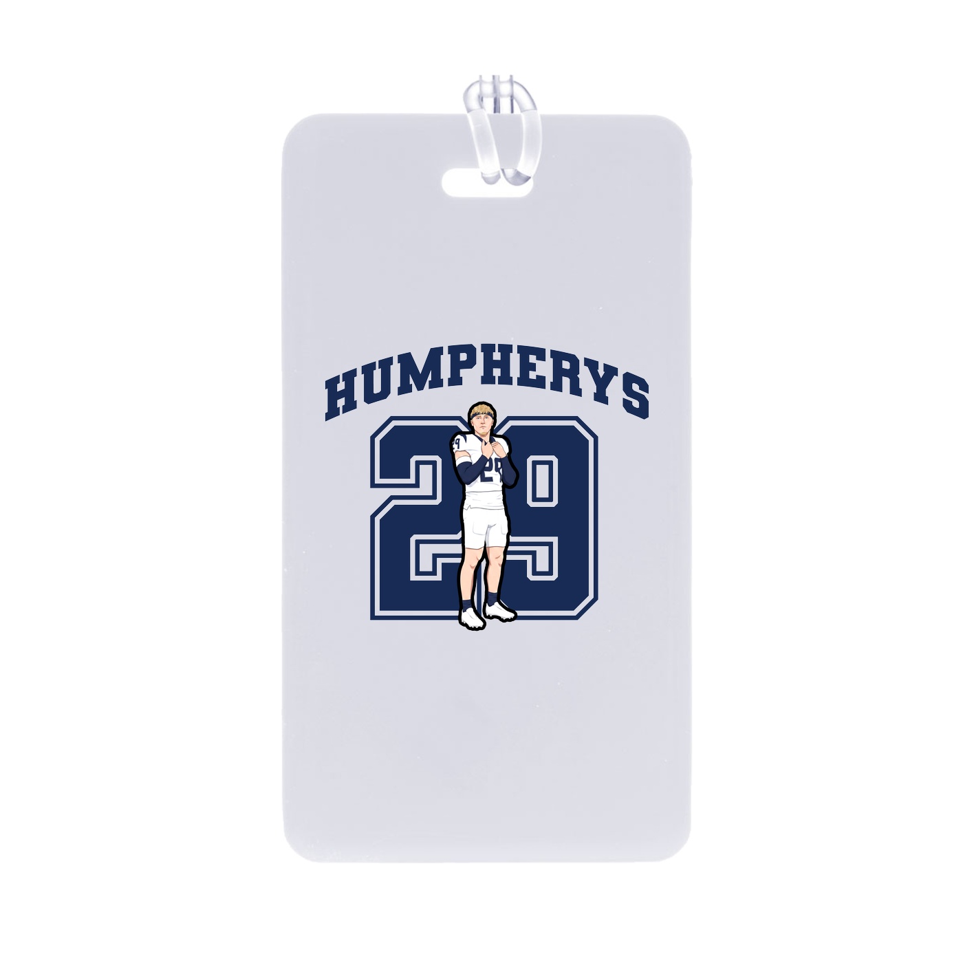 Bag Tag — Number in Classic