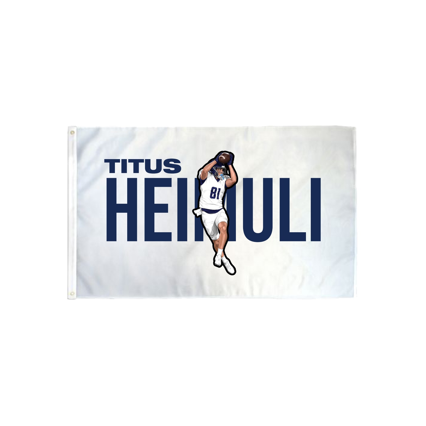 3x5 Flag — Player Name in Classic