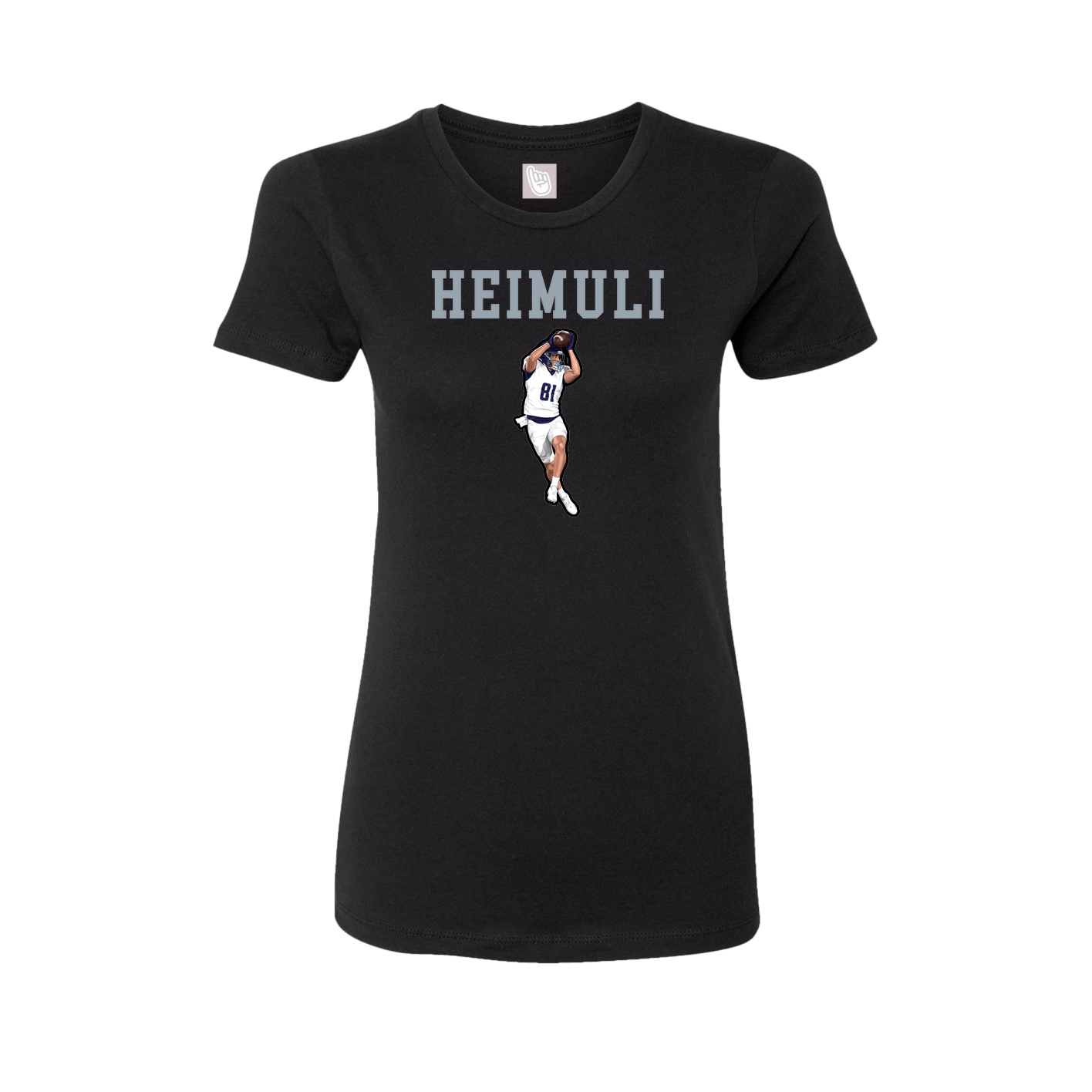 Fitted Women's Tee — Shirsey in Black