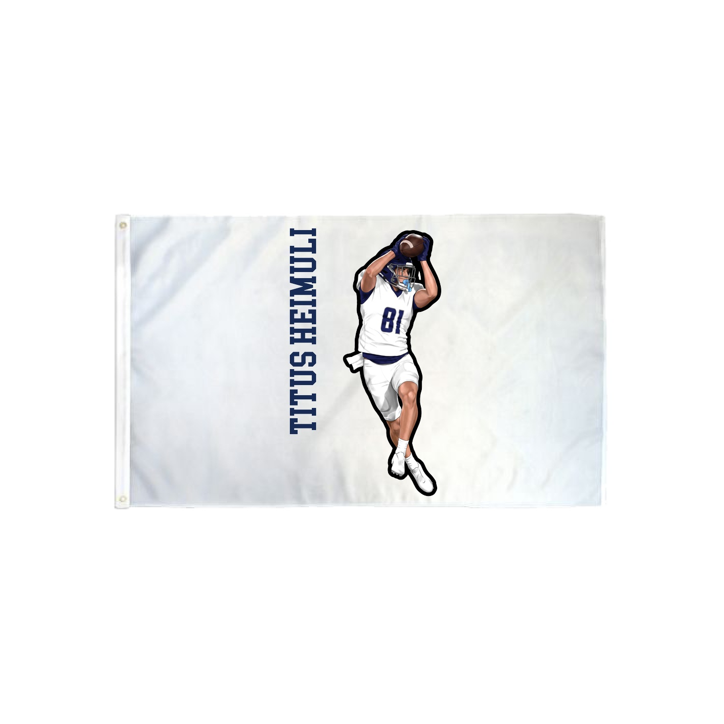 3x5 Flag — Name Vertical in Classic