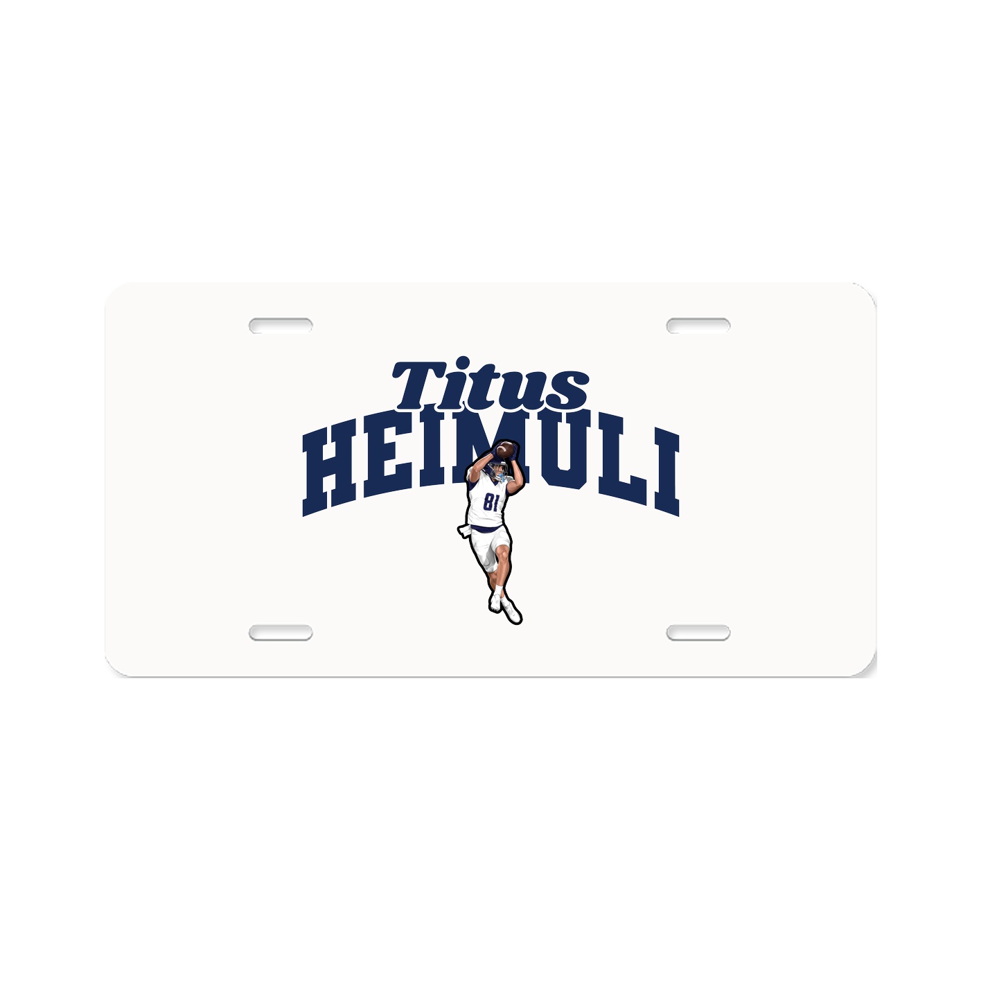 License Plate — Signature Arch in Classic