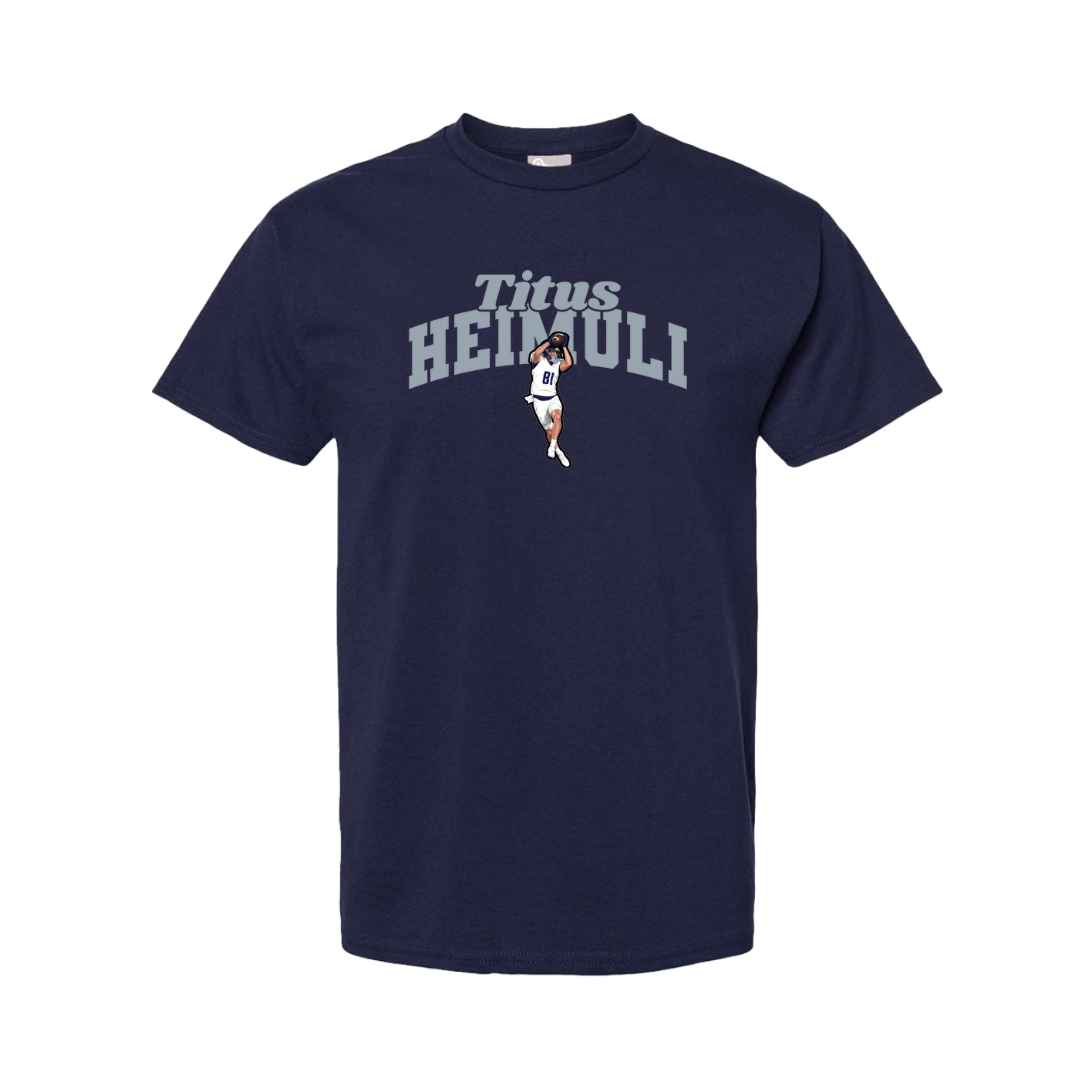Tee — Signature Arch in Navy