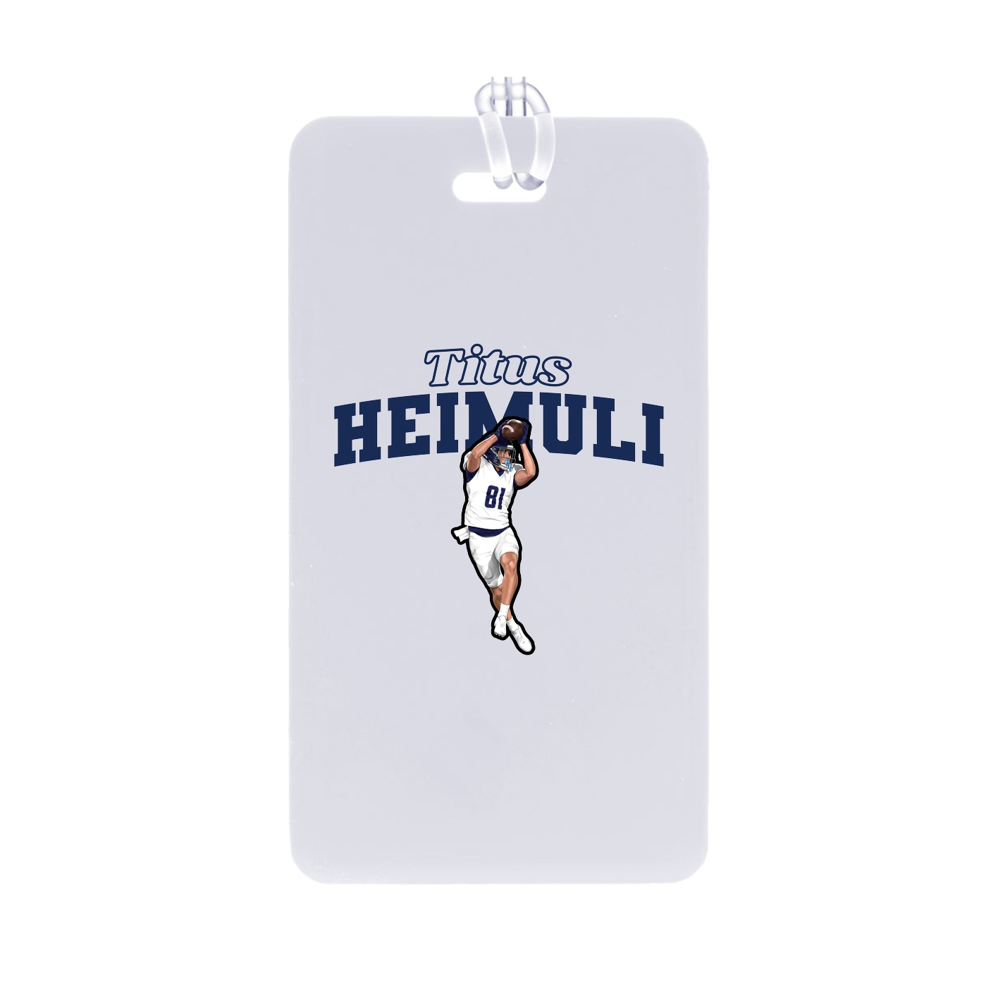 Bag Tag — Name Arch in Classic