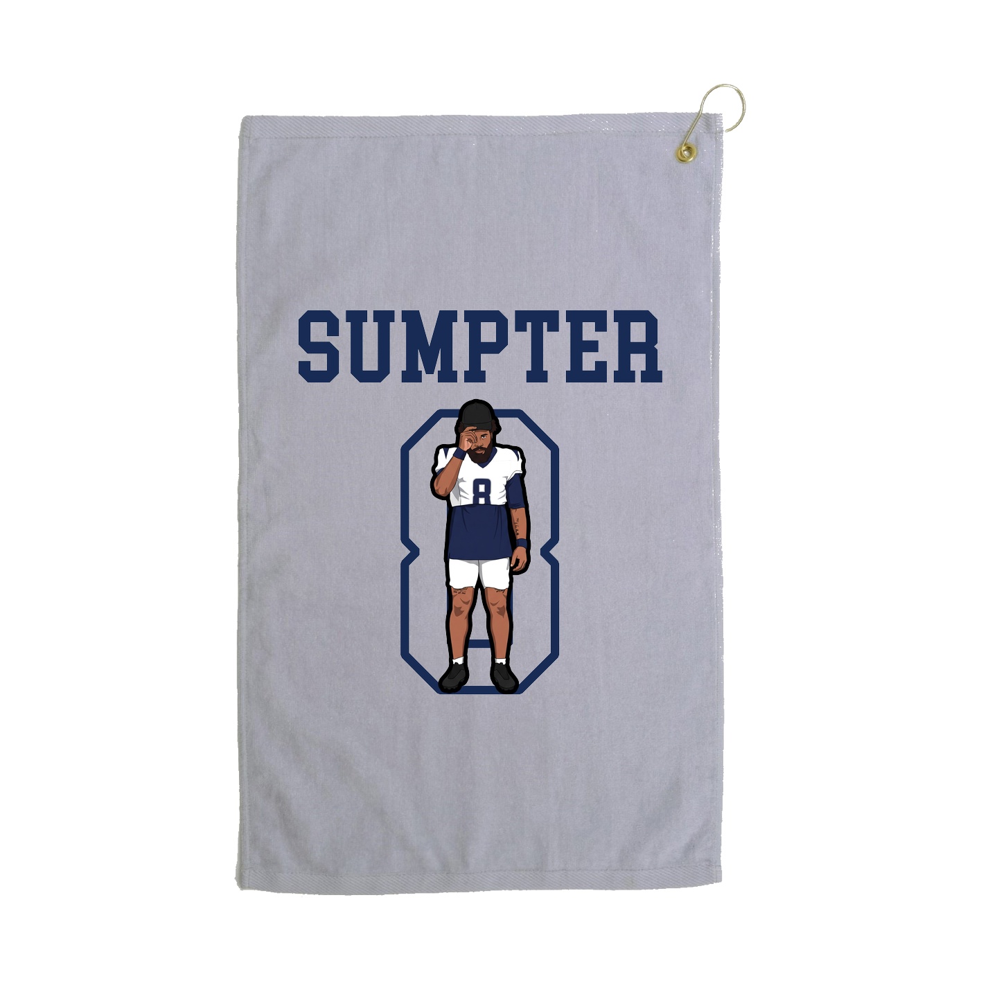 Golf Towel — Shirsey in Grey