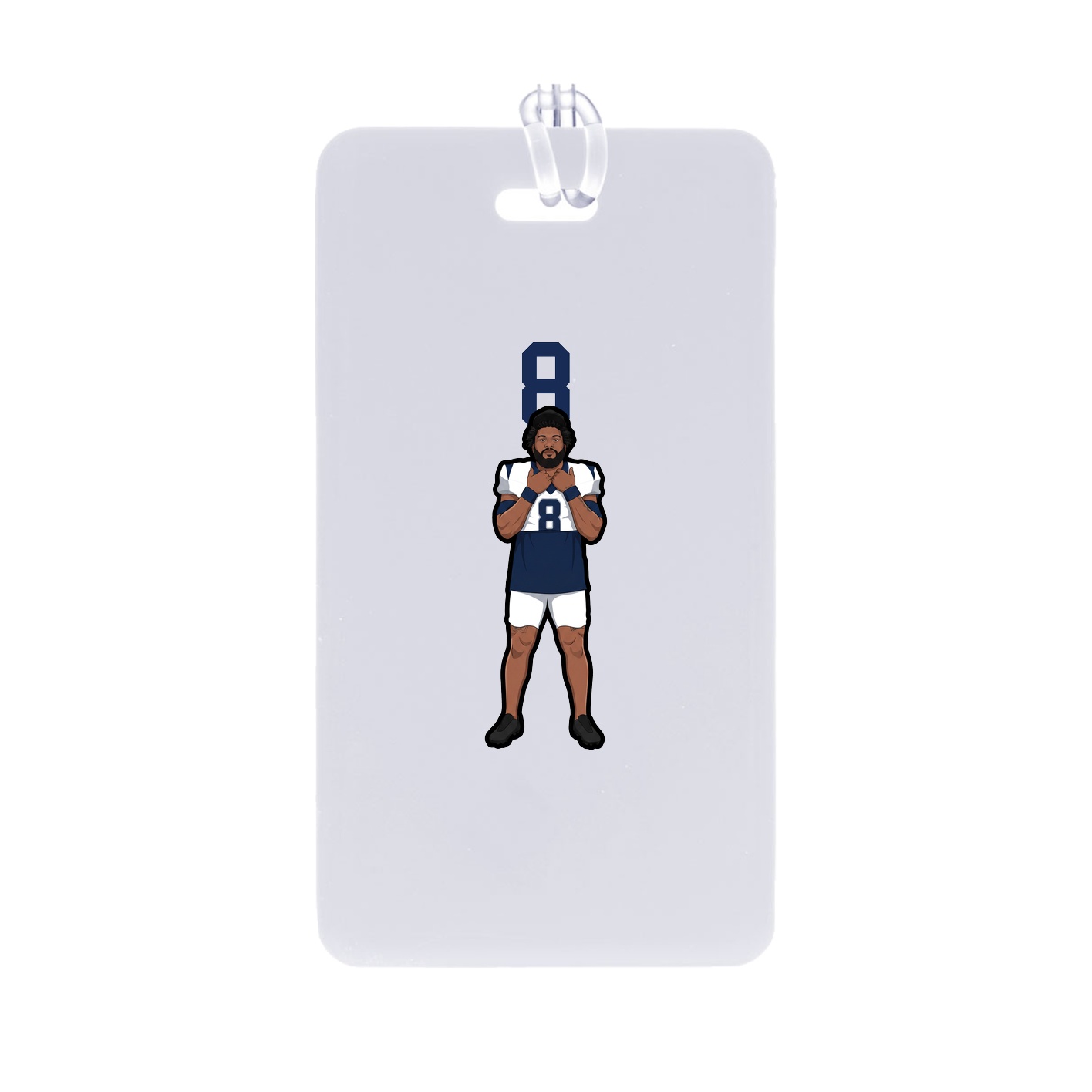 Bag Tag — Number Top in Classic