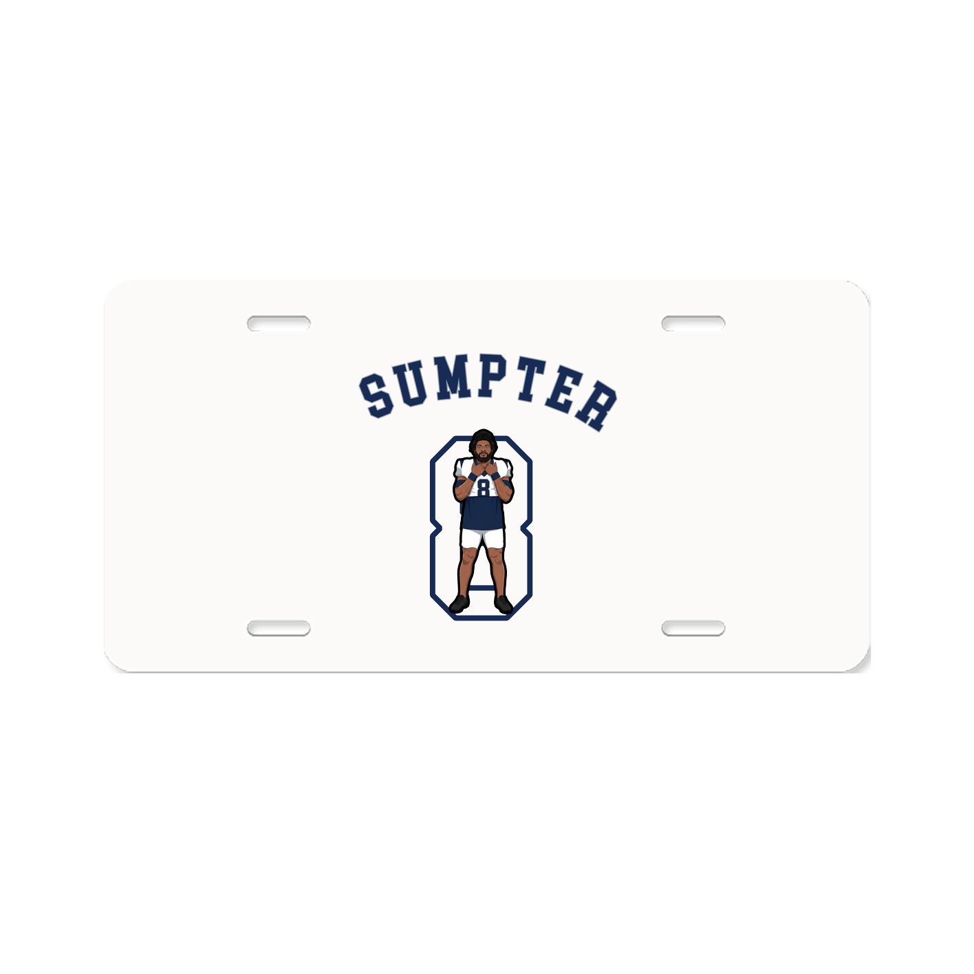 License Plate — Shirsey Arch in Classic