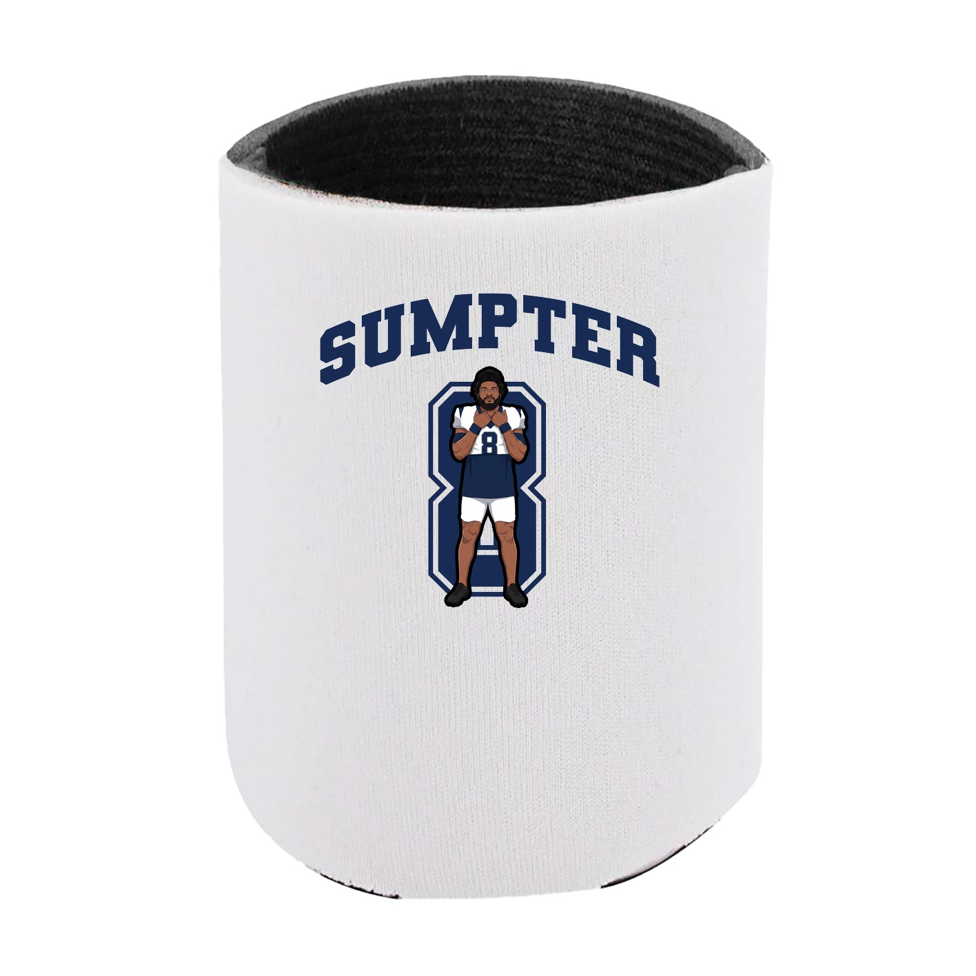 Can Holder — Number in White