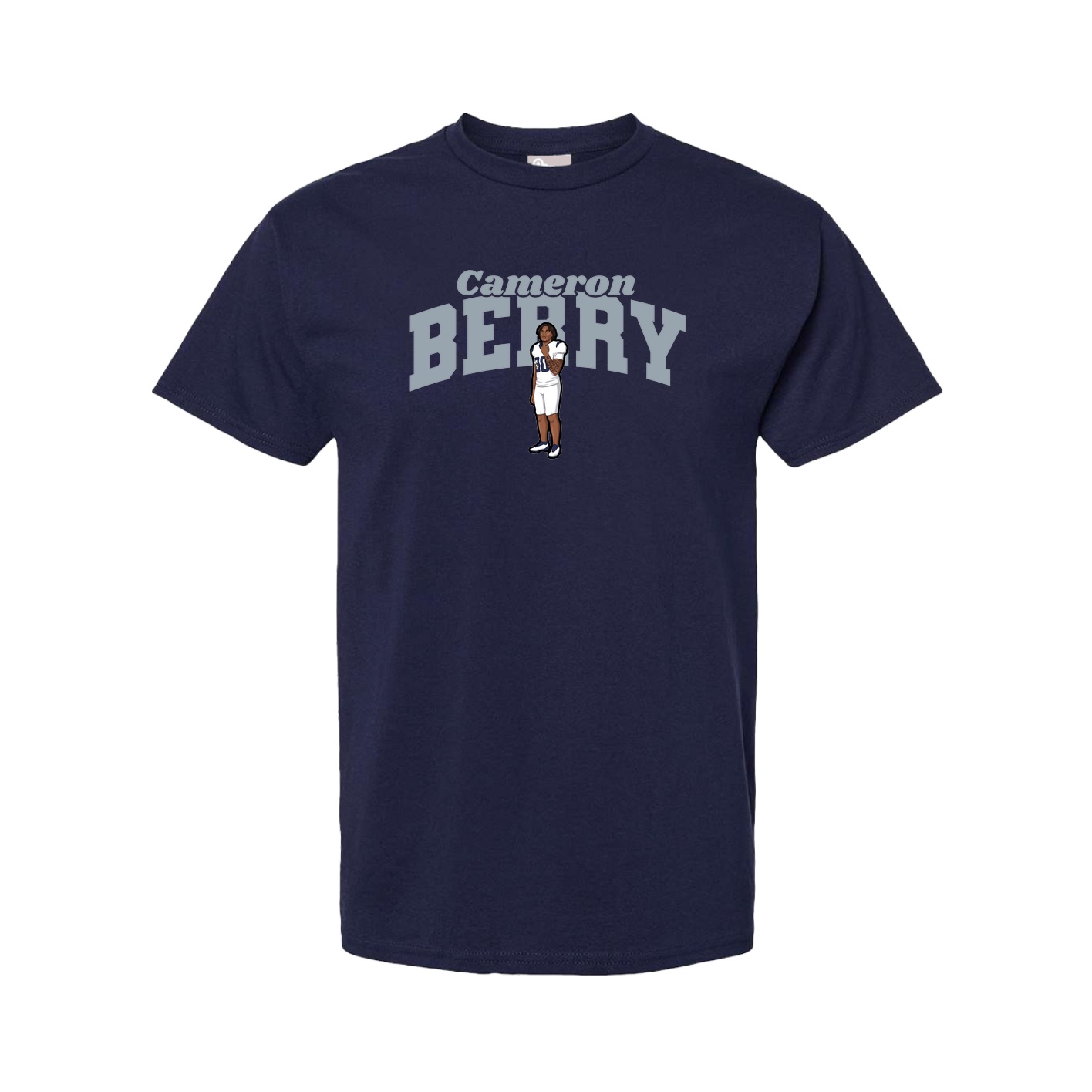 Youth Tee — Signature Arch in Navy