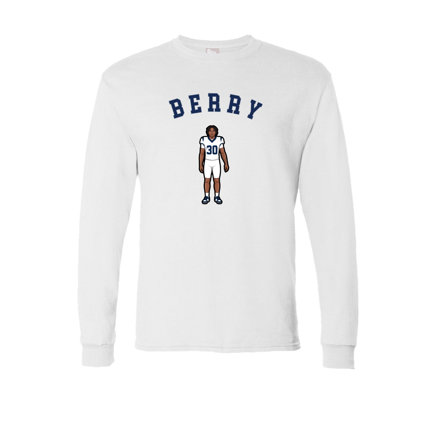 Long Sleeve Tee — Shirsey Arch in White