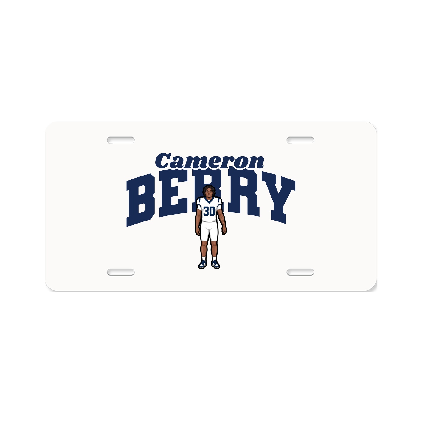 License Plate — Signature Arch in Classic