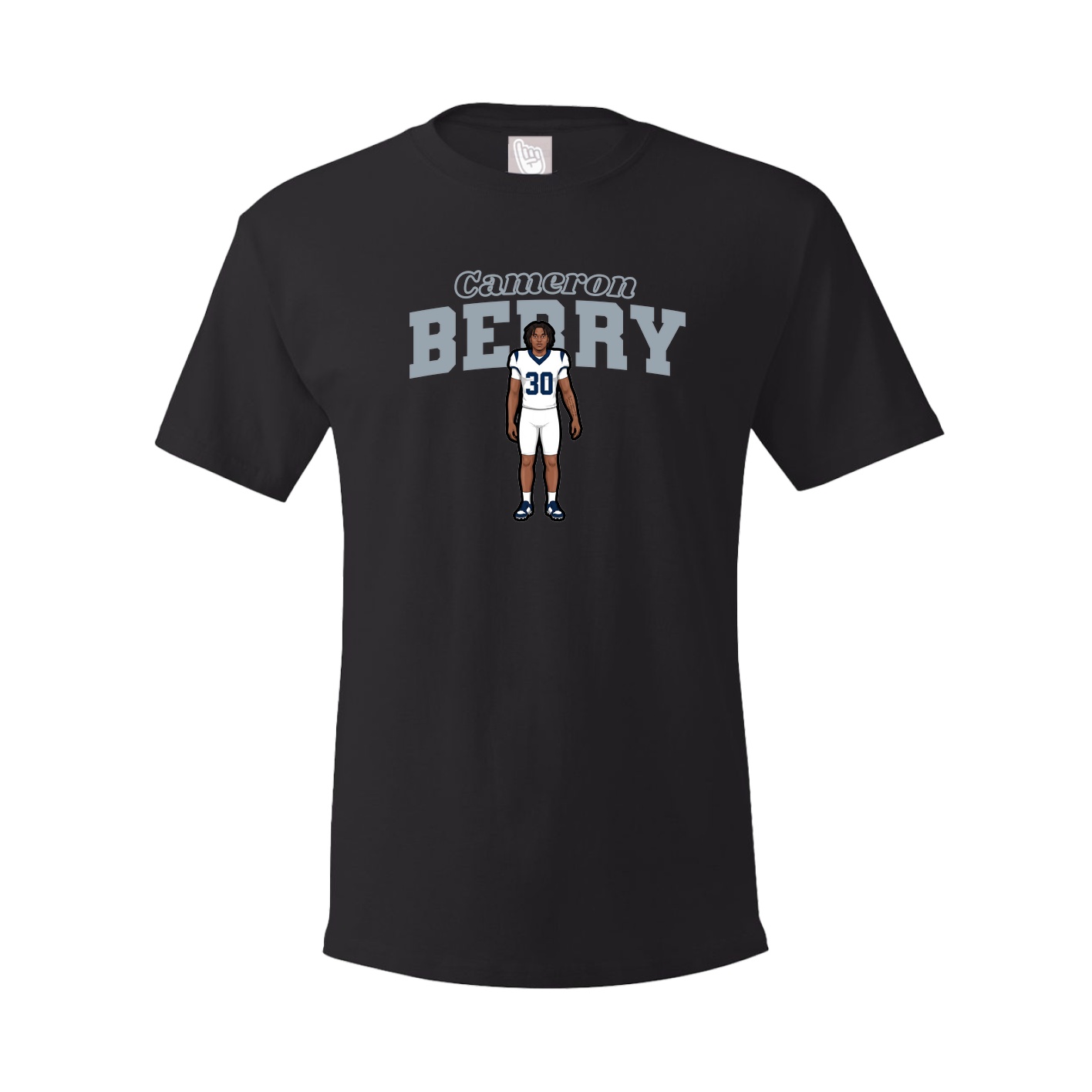 Youth Tee — Name Arch in Black