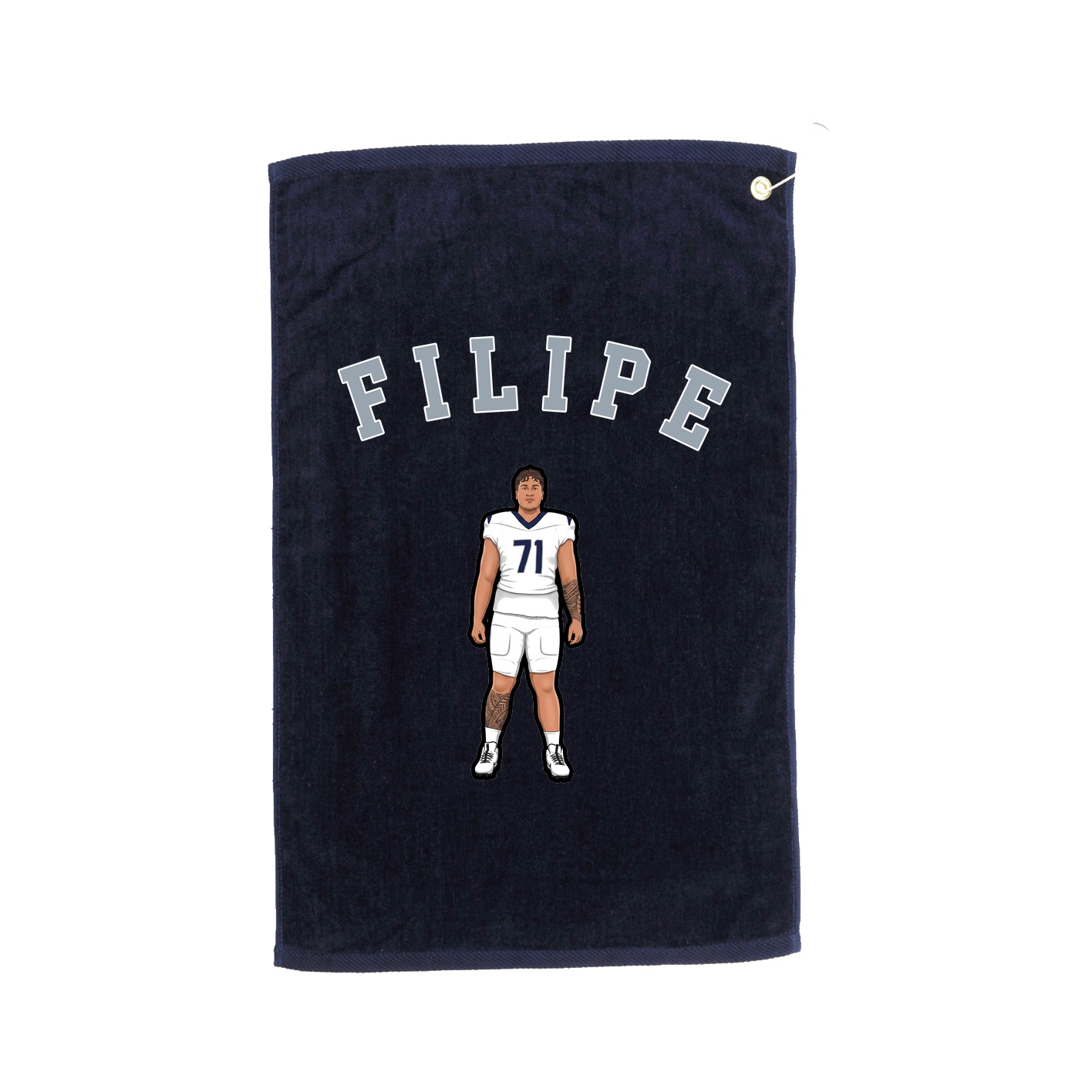 Golf Towel — Shirsey Arch in Navy