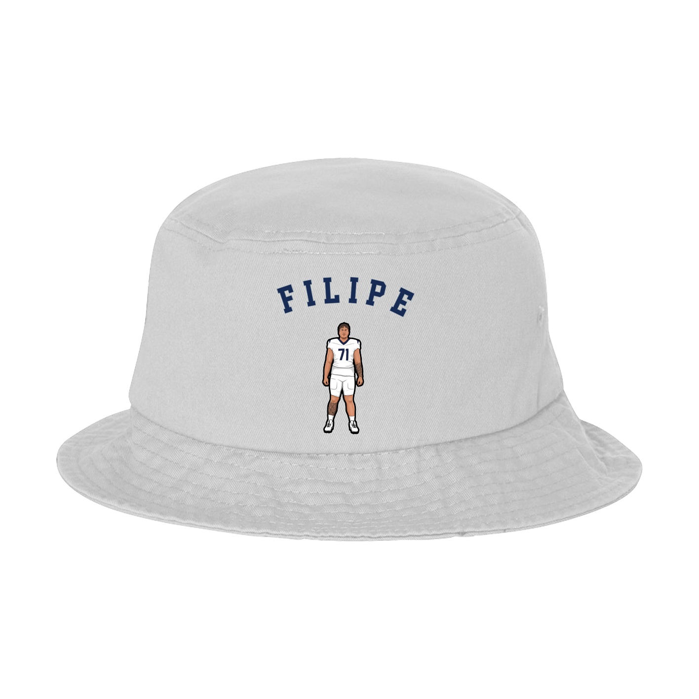 Bucket Cap — Shirsey Arch in White