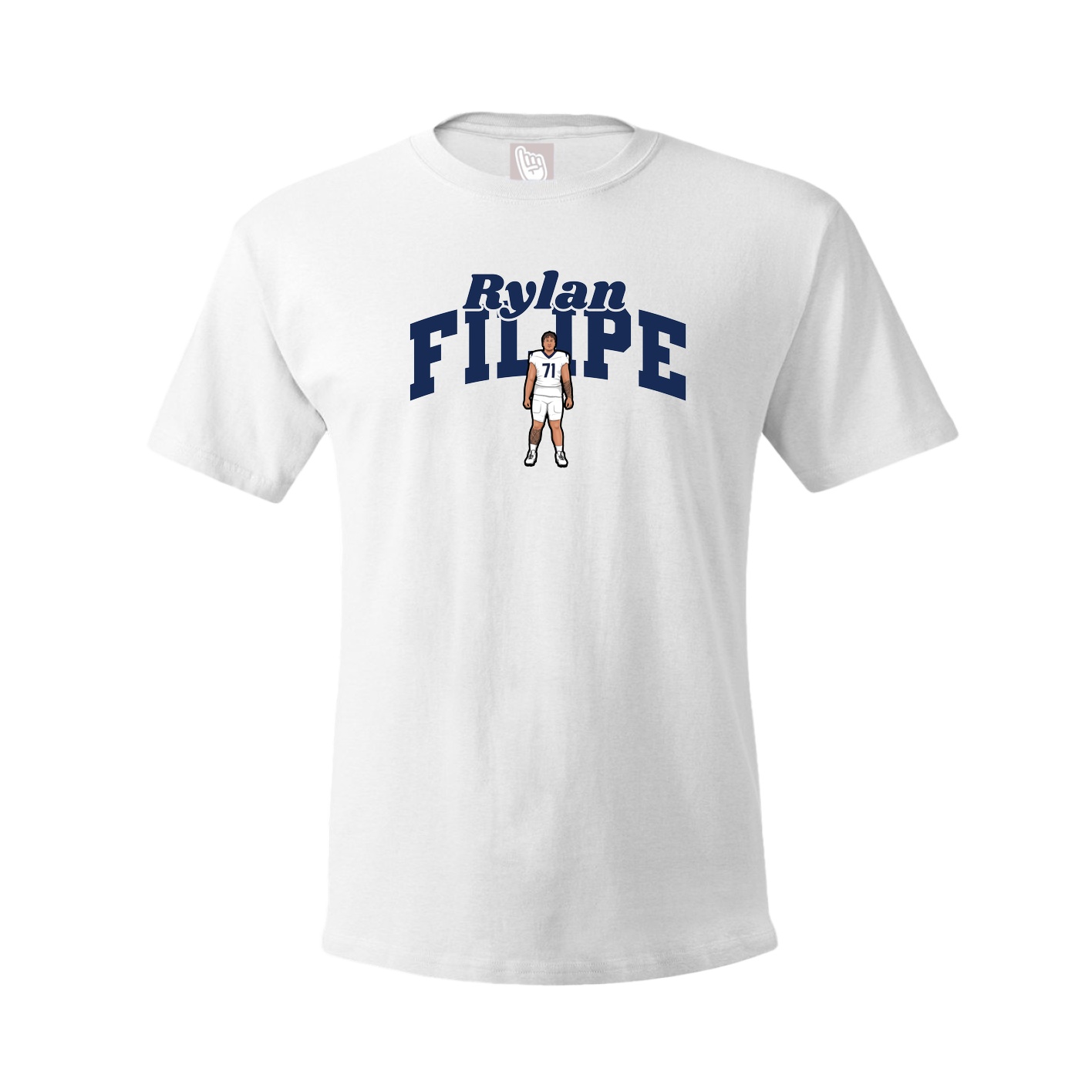 Youth Tee — Signature Arch in White