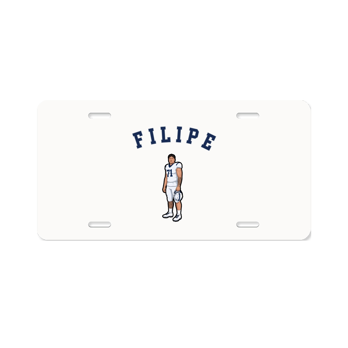 License Plate — Shirsey Arch in Classic
