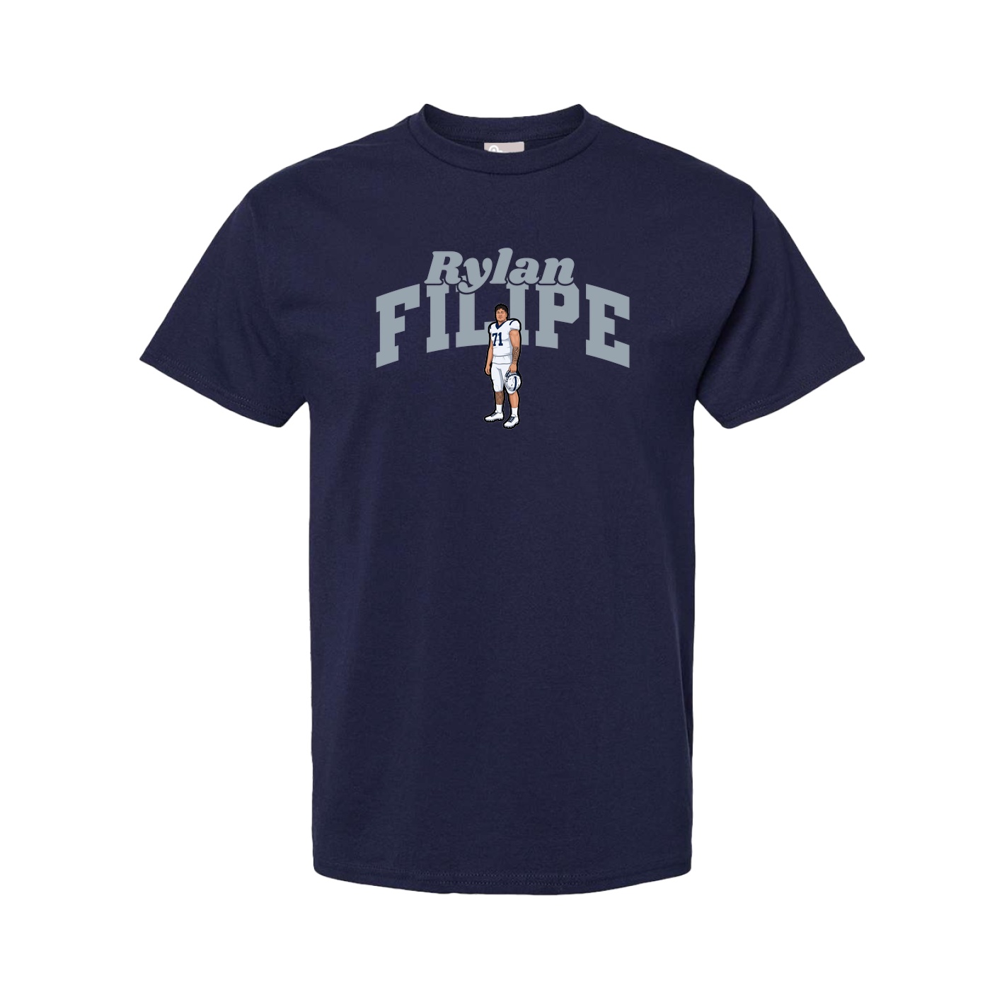 Tee — Signature Arch in Navy