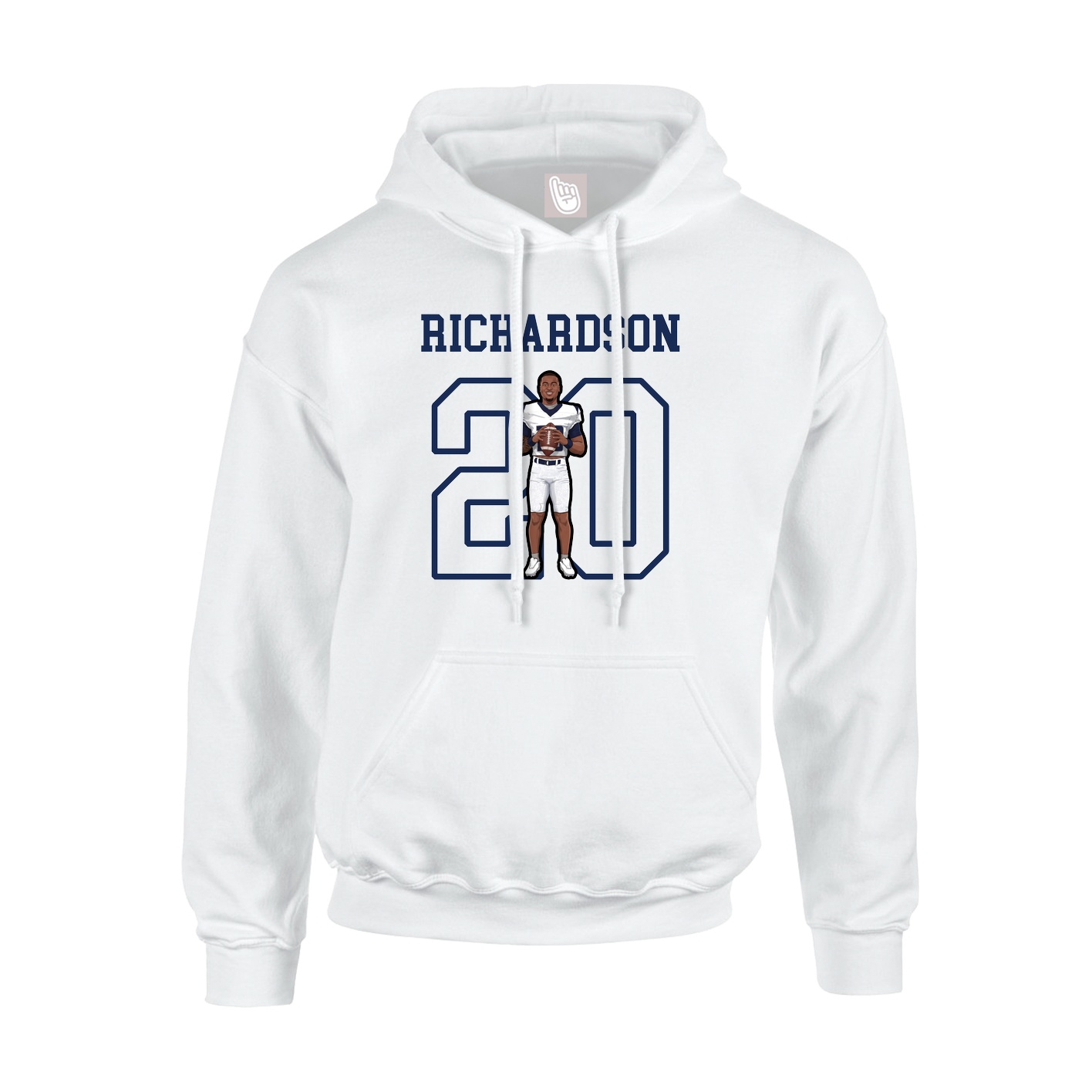 Youth Hoodie — Shirsey in White