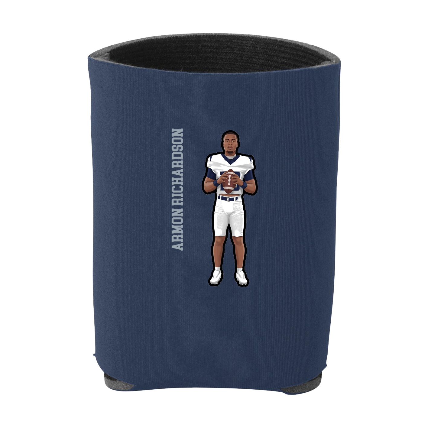 Can Holder — Name Vertical in Navy