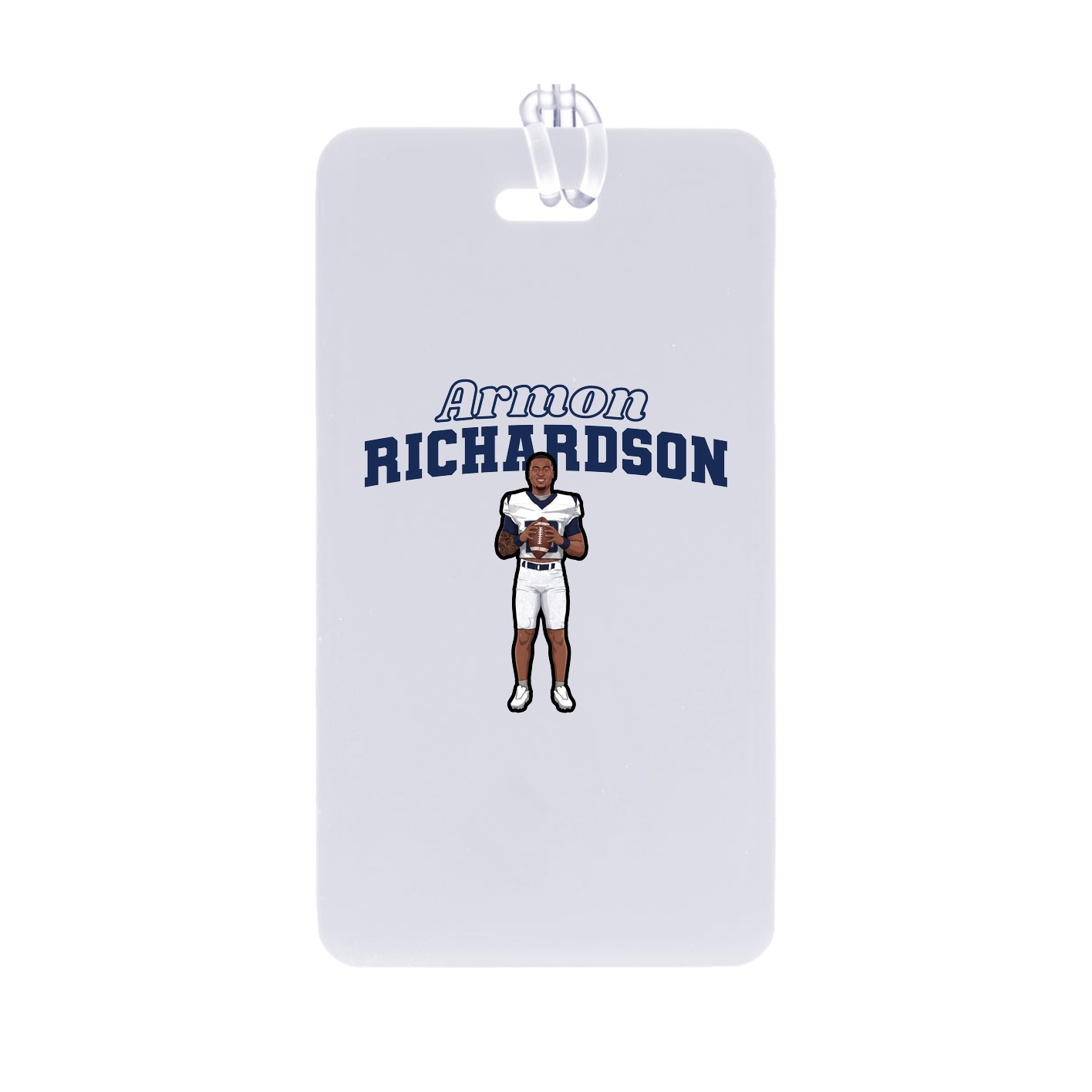 Bag Tag — Name Arch in Classic