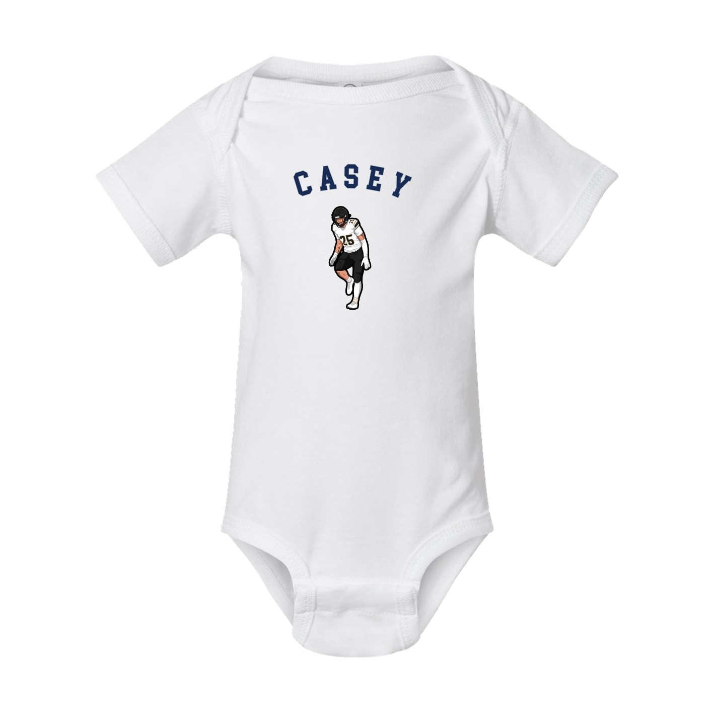 Baby Onesie — Shirsey Arch in White