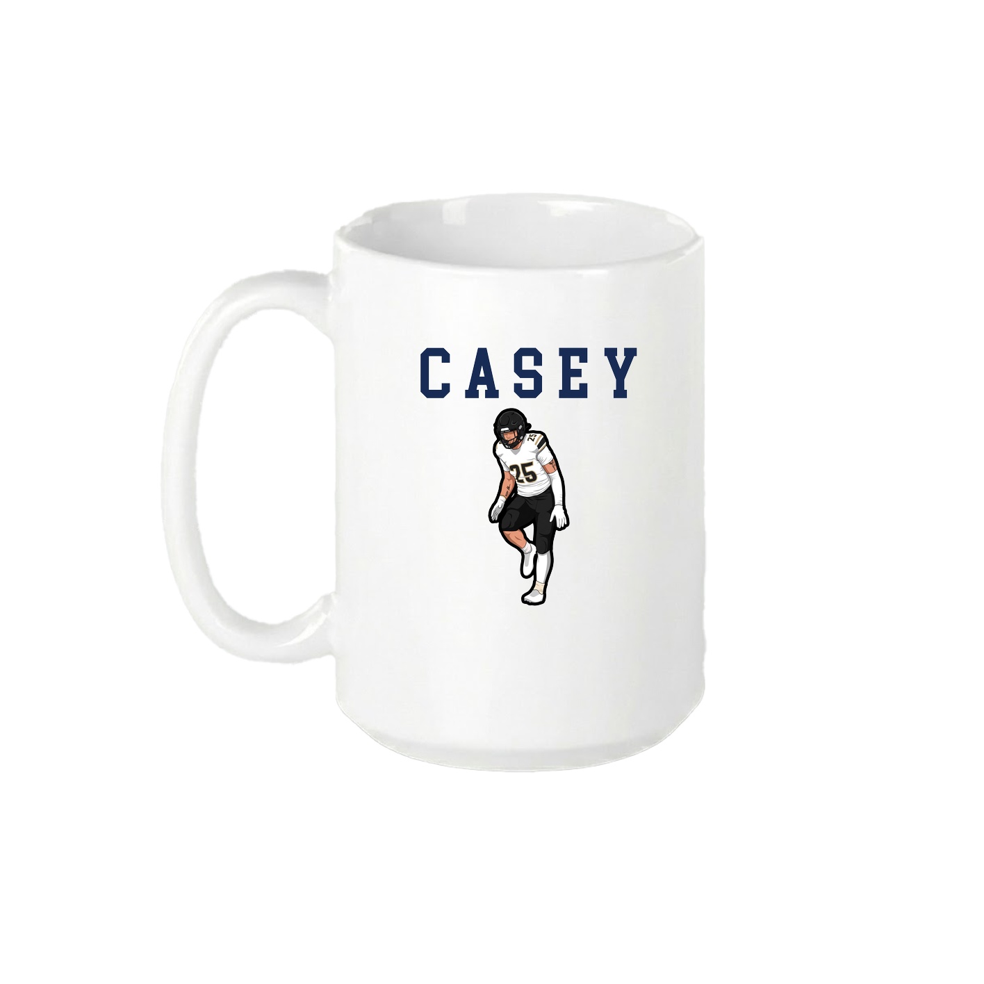 15oz Coffee Mug — Shirsey in White