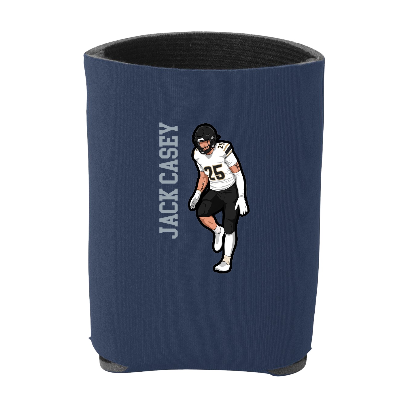 Can Holder — Name Vertical in Navy