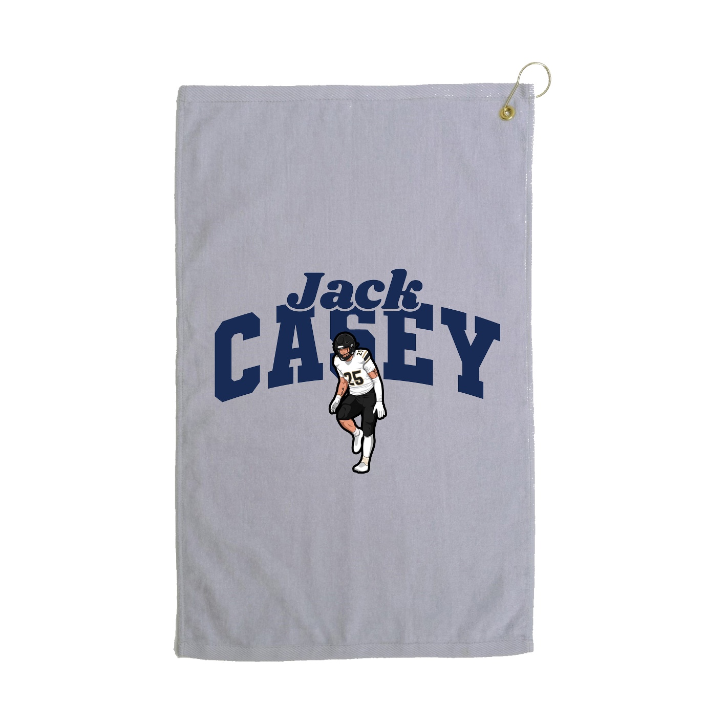 Golf Towel — Signature Arch in Grey