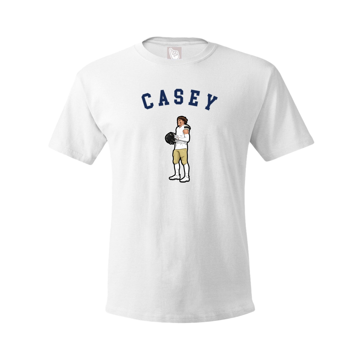 Youth Tee — Shirsey Arch in White