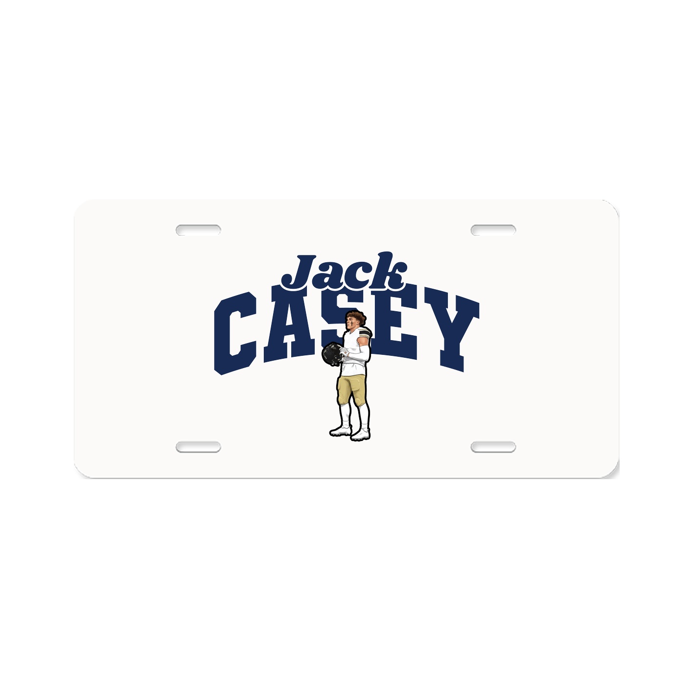 License Plate — Signature Arch in Classic