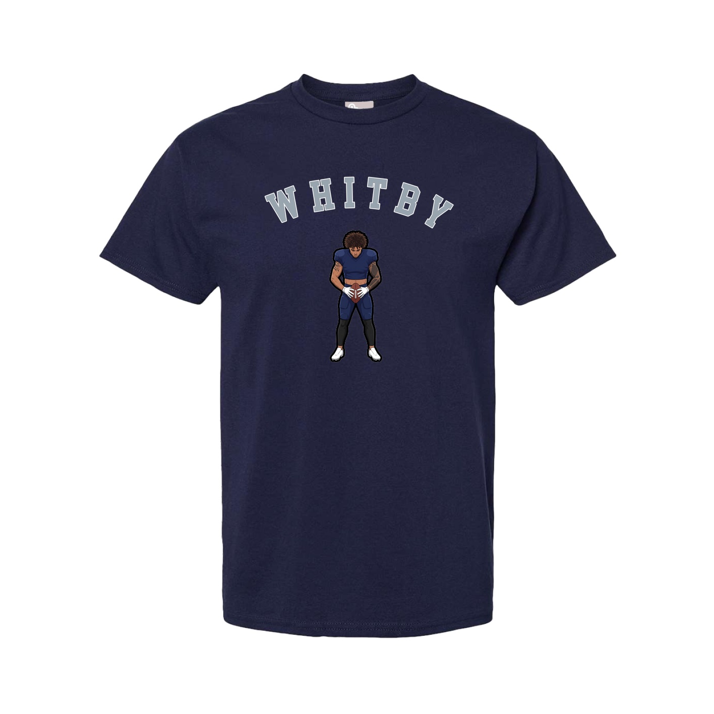 Youth Tee — Shirsey Arch in Navy