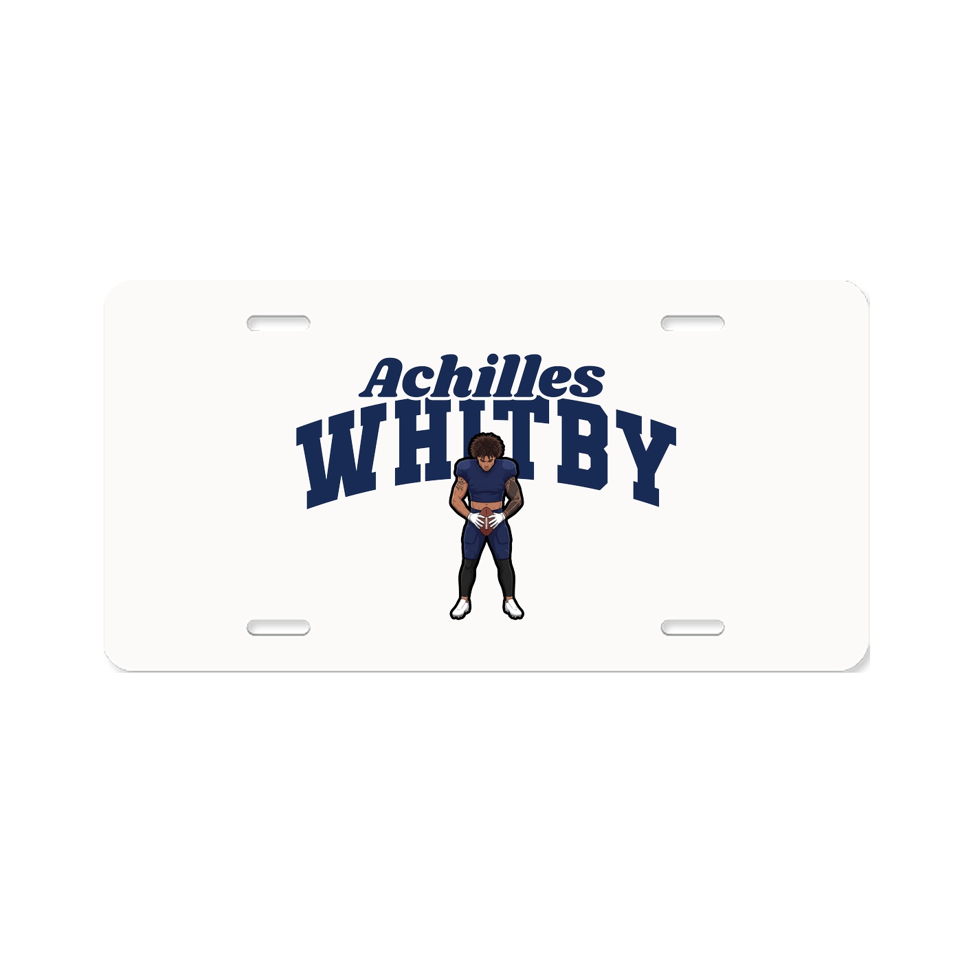License Plate — Signature Arch in Classic