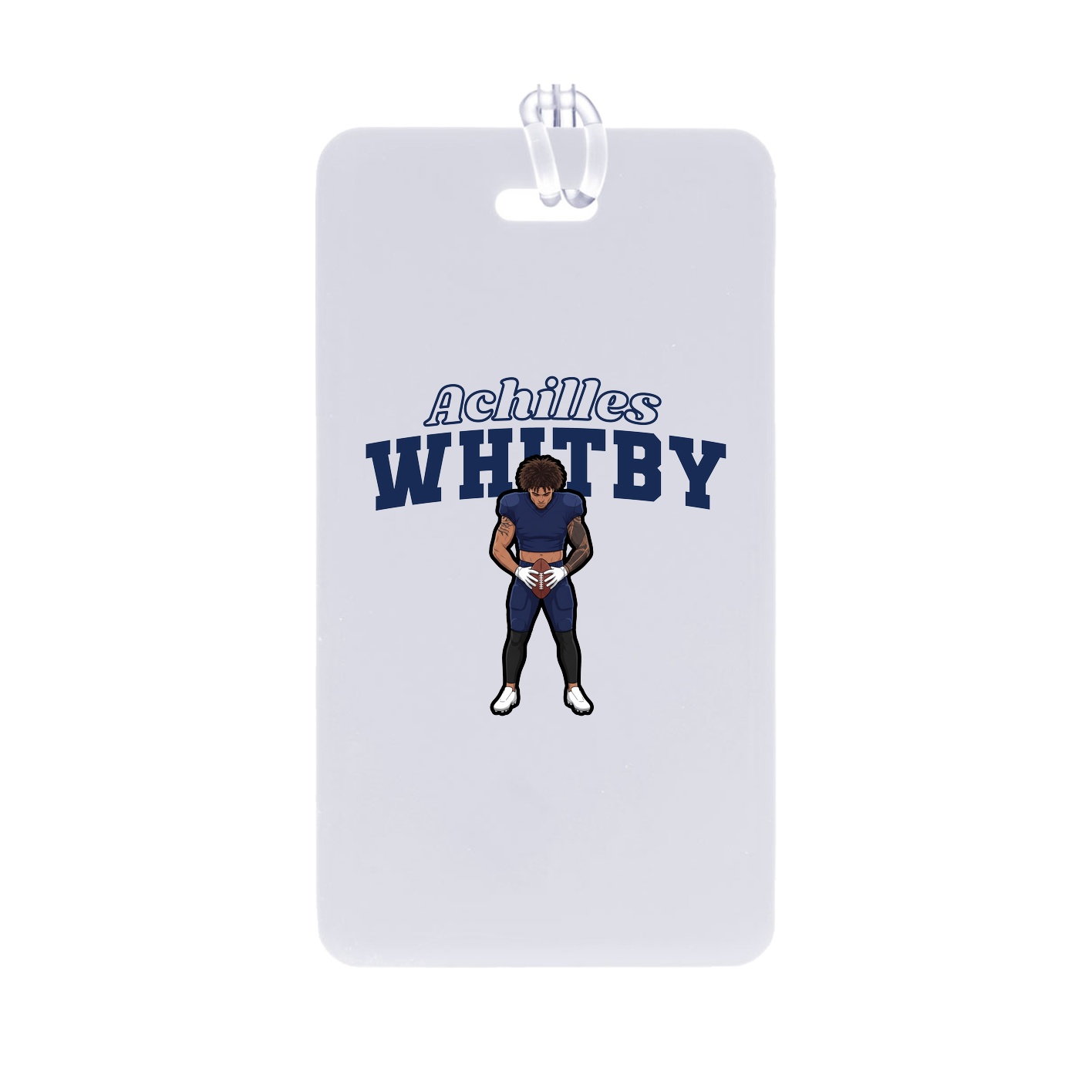 Bag Tag — Name Arch in Classic