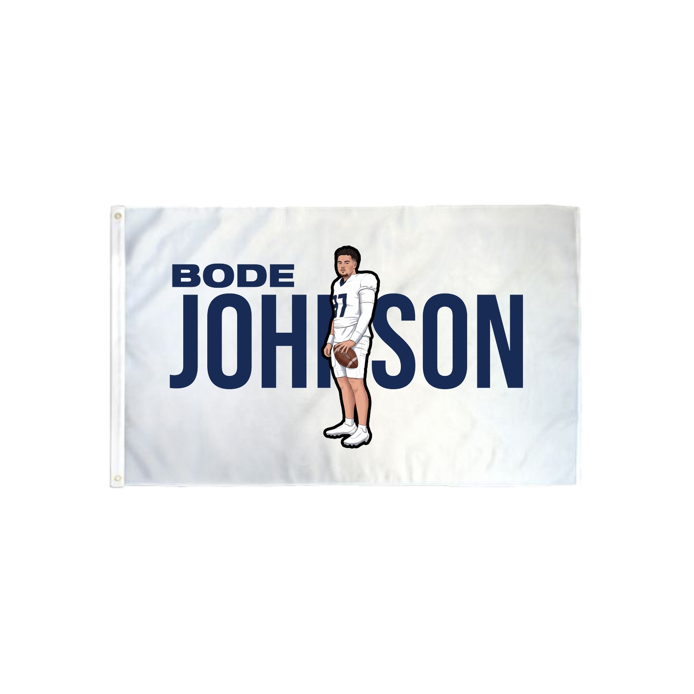 3x5 Flag — Player Name in Classic