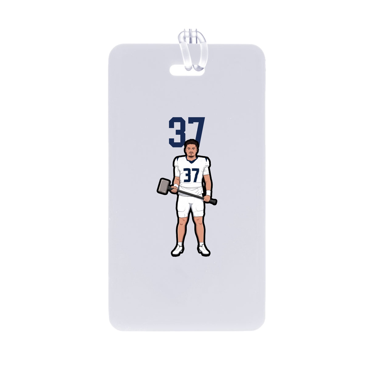 Bag Tag — Number Top in Classic