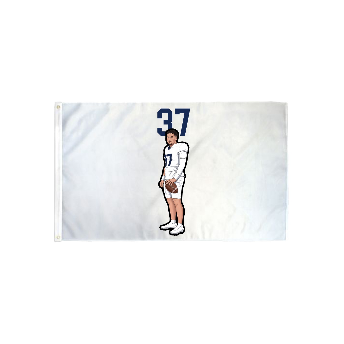 3x5 Flag — Number Top in Classic