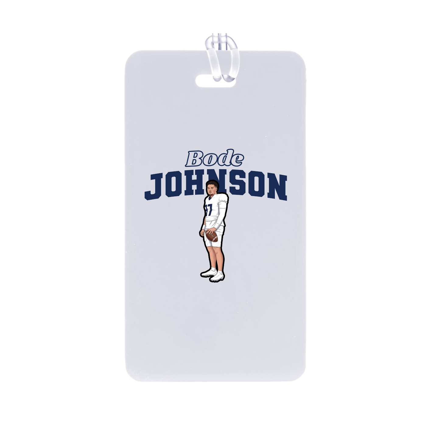 Bag Tag — Name Arch in Classic