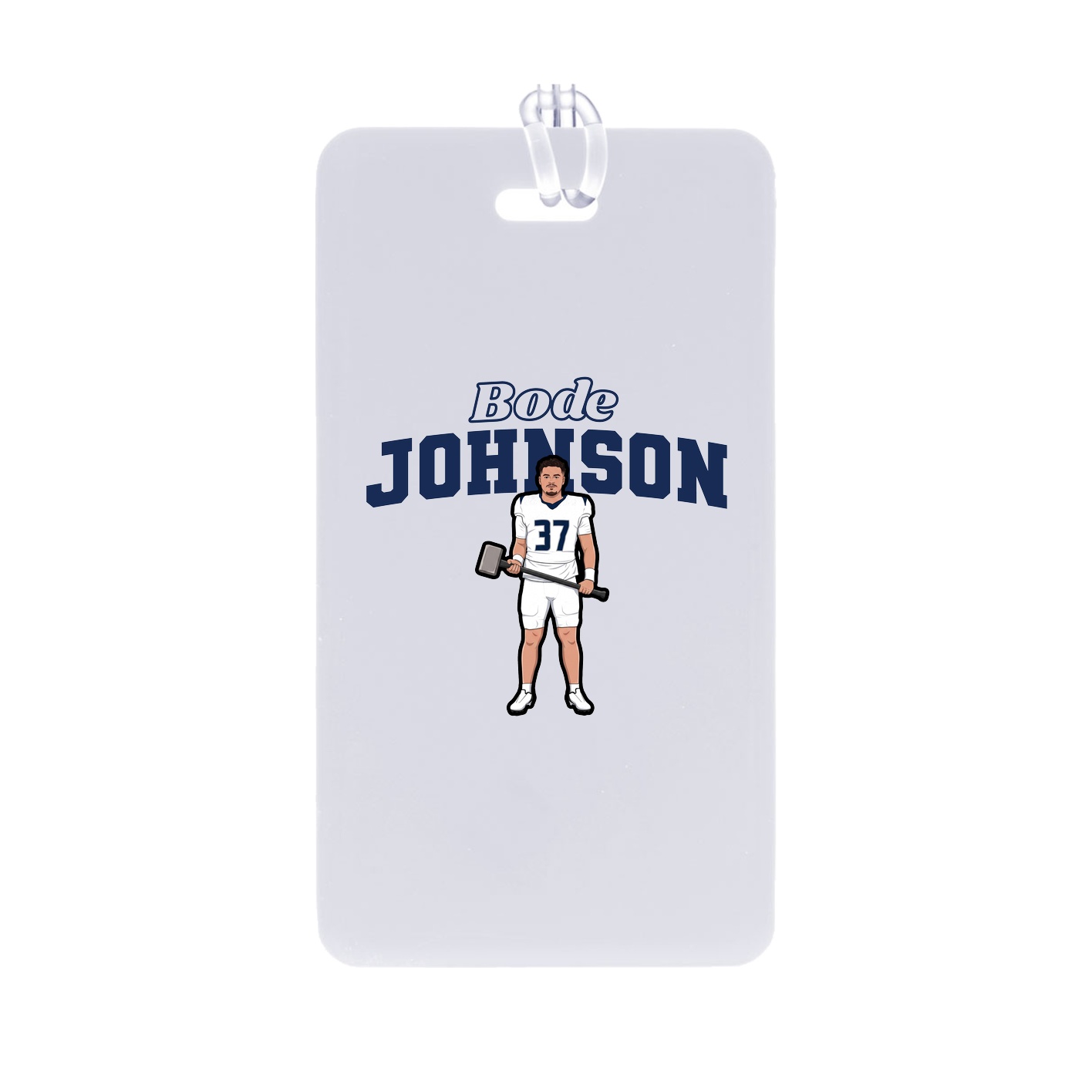 Bag Tag — Name Arch in Classic