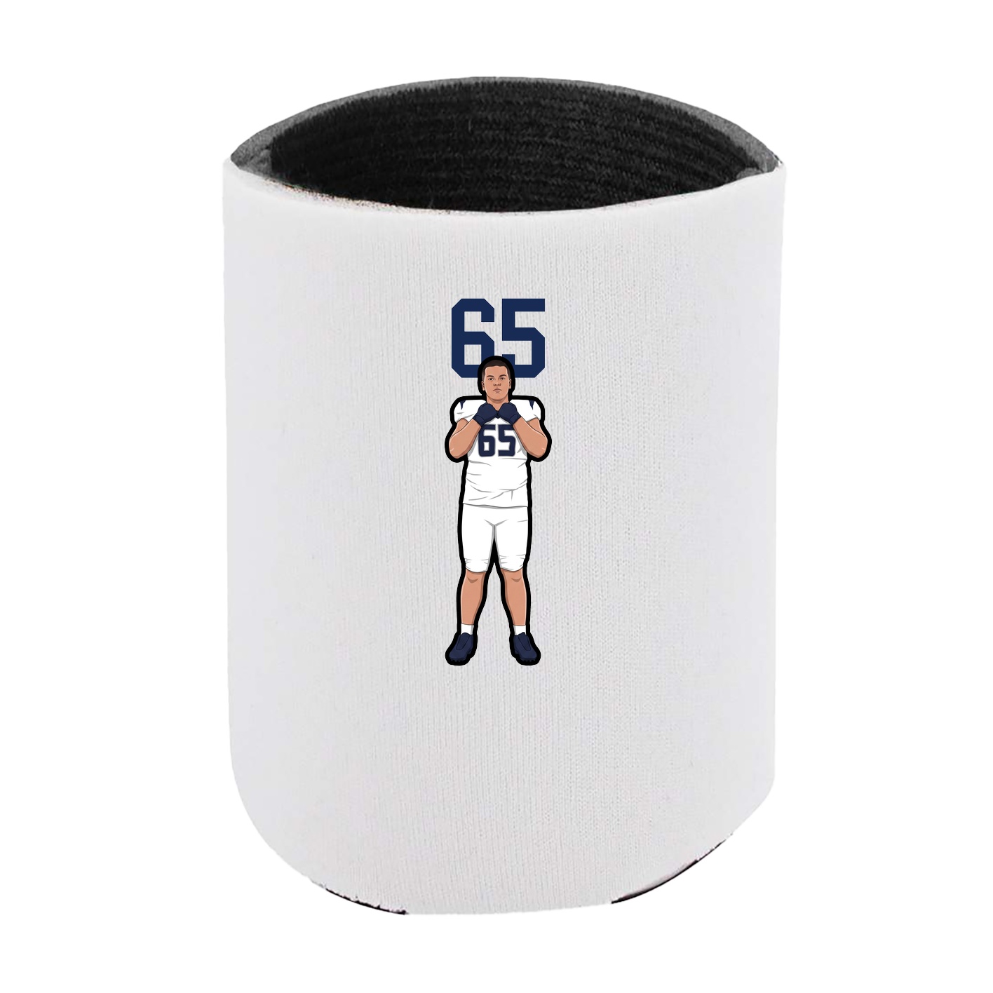 Can Holder — Number Top in White