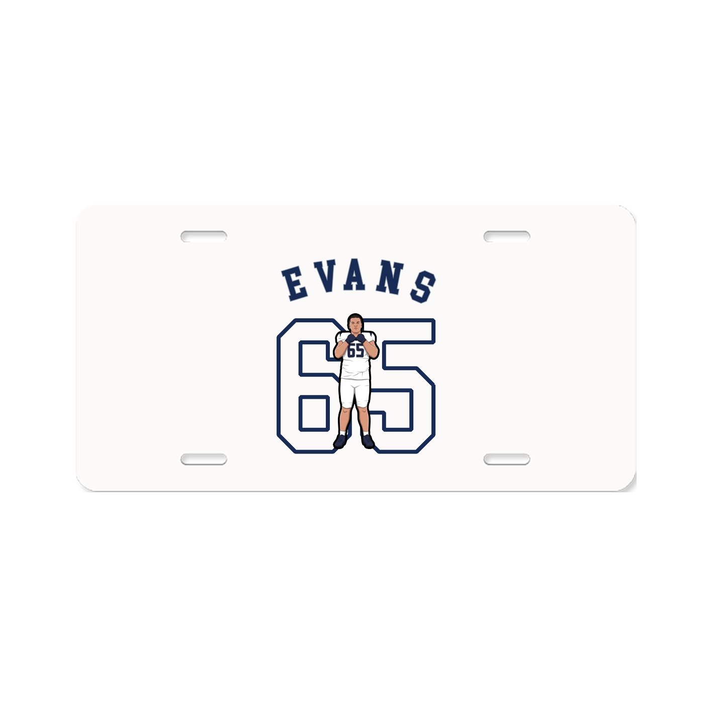 License Plate — Shirsey Arch in Classic