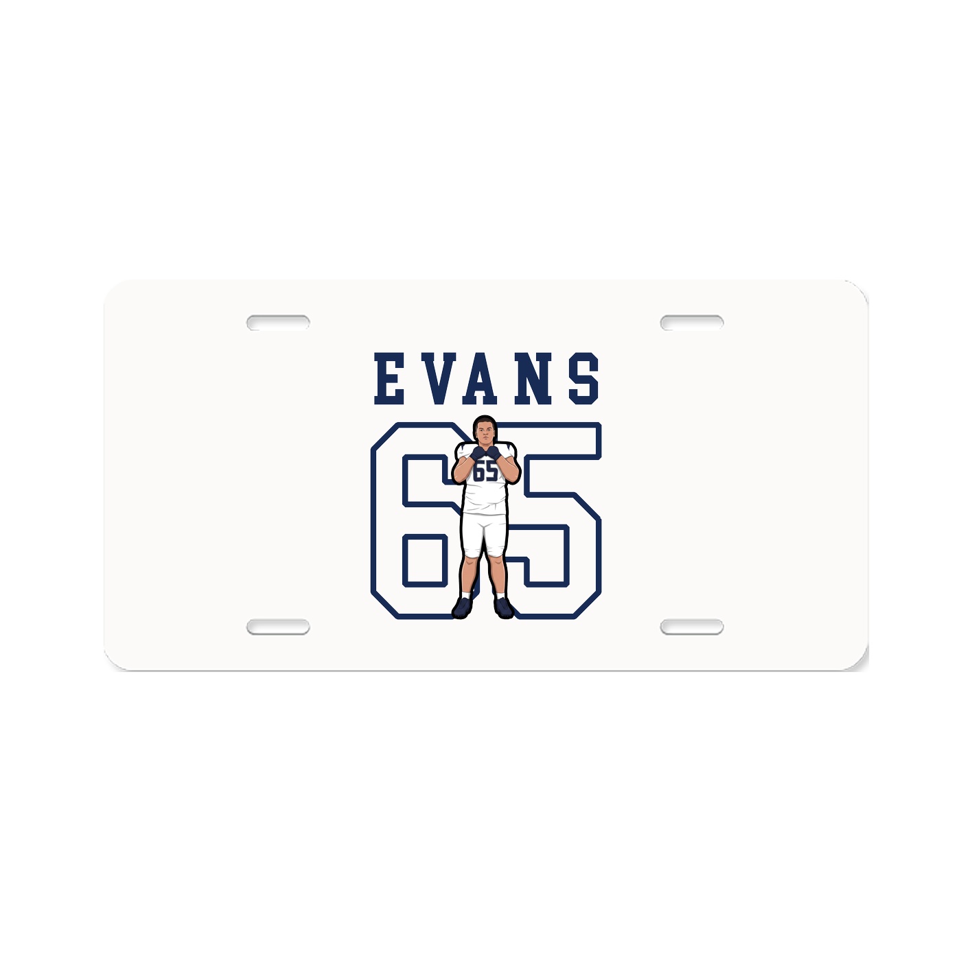 License Plate — Shirsey in Classic