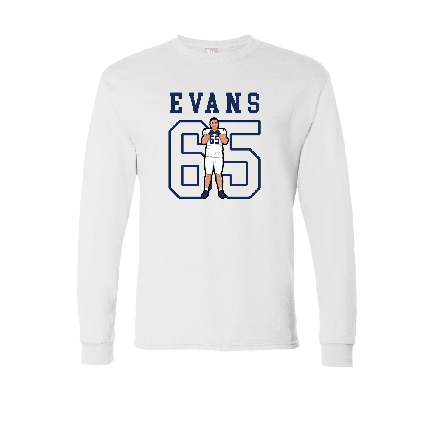 Long Sleeve Tee — Shirsey in White